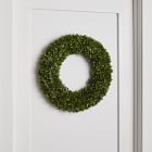 Faux Indoor/Outdoor Tea Leaf Wreath