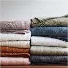 Silky TENCEL&#8482; Crescent Stitch Quilt & Shams