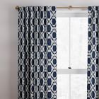 Bold Shape Curtain (Set of 2) - Midnight