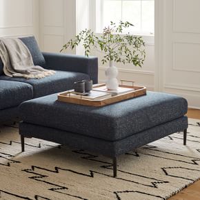 Harper Ottoman | West Elm