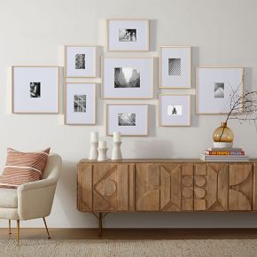 The Modern Gallery Frames Set (Set of 9) | West Elm