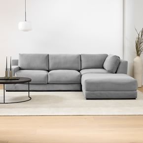 Dalton 3 Piece Chaise Sectional | Sofa With Chaise | West Elm