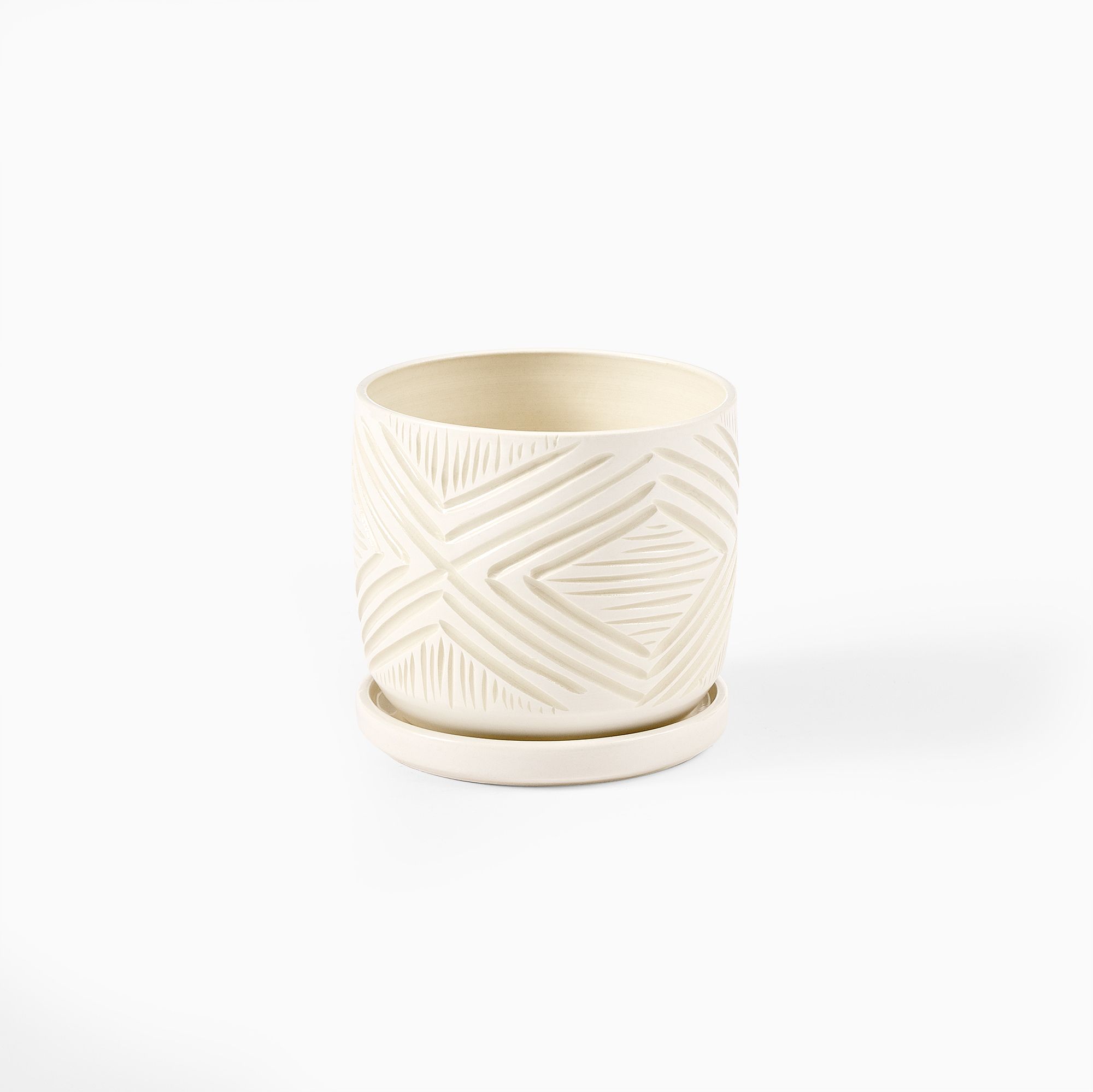 SampleHAUS Zulu Planter w/ Dish | West Elm