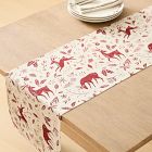 Scandi Wood Block Cotton Runner