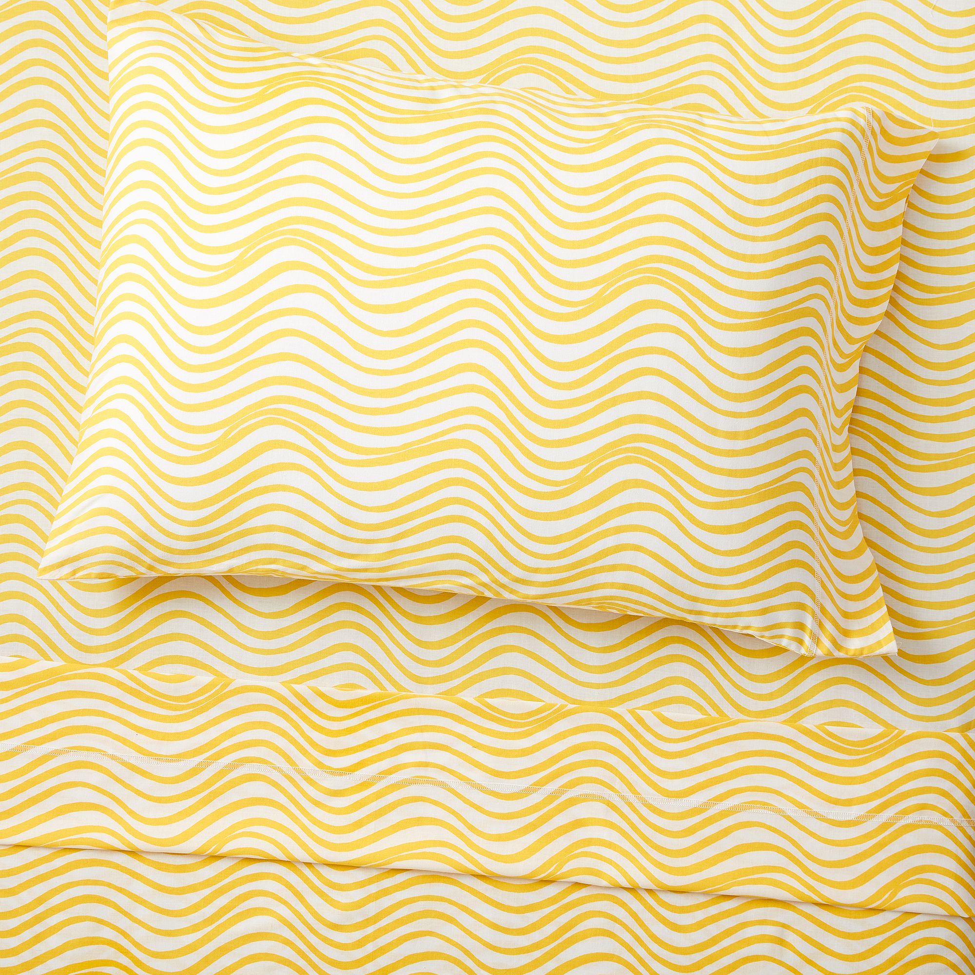 Soft Waves Sheet Set | West Elm