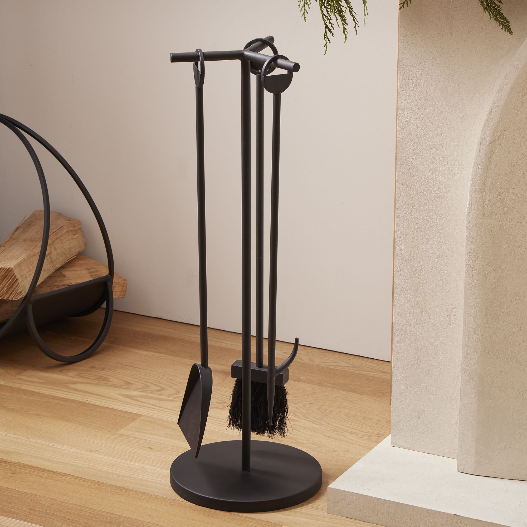 Graphic Fireplace Tools | West Elm