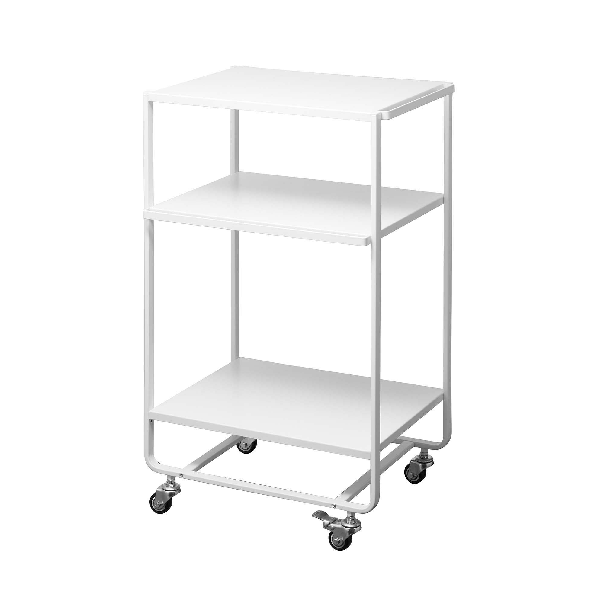 Yamazaki Tower 3-Tier Kitchen Cart w/ Handle | West Elm