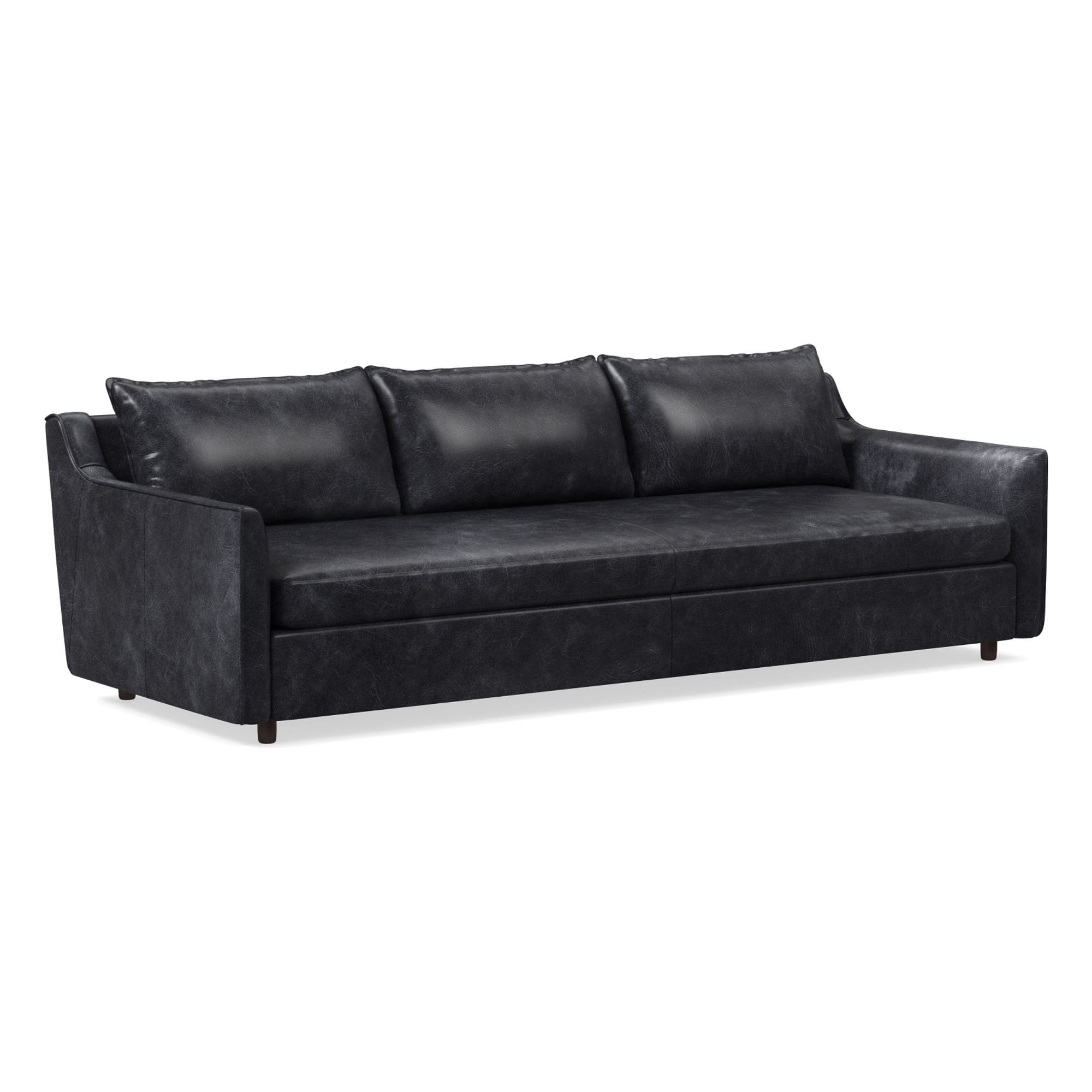 Easton Leather Sofa (75"–95") | West Elm