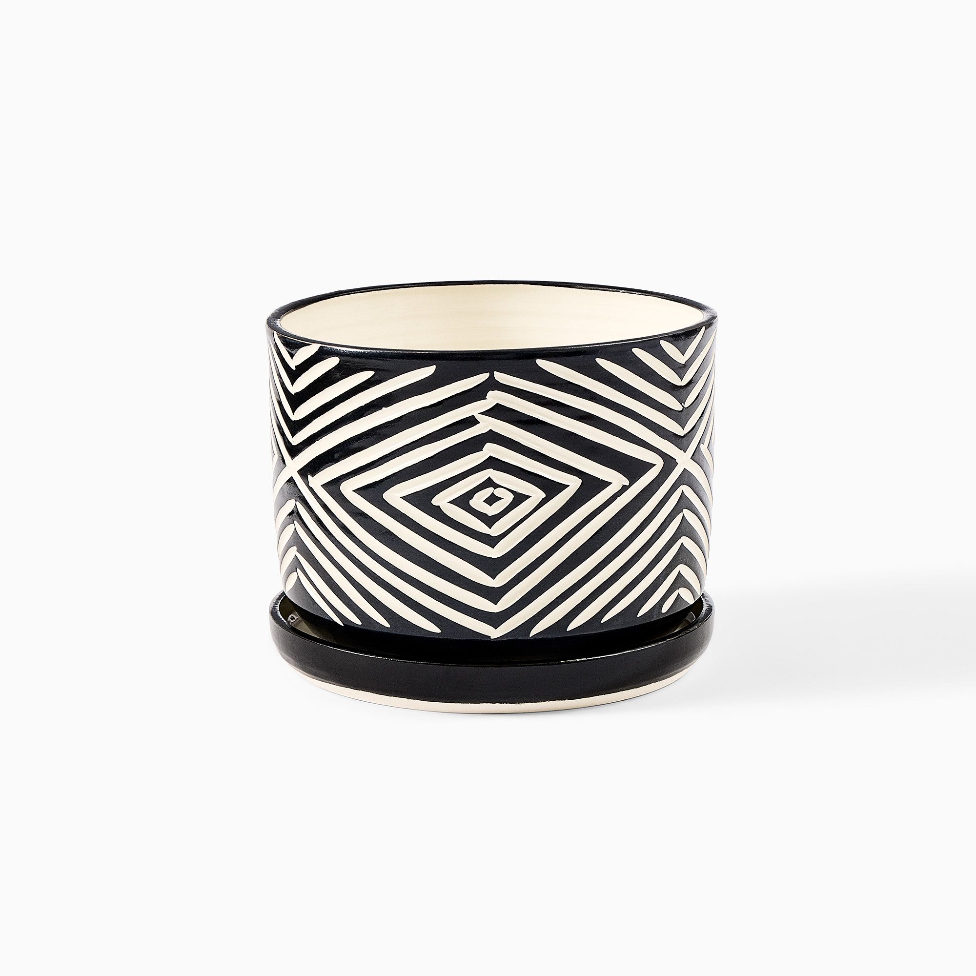 SampleHAUS Zulu Planter w/ Dish | West Elm