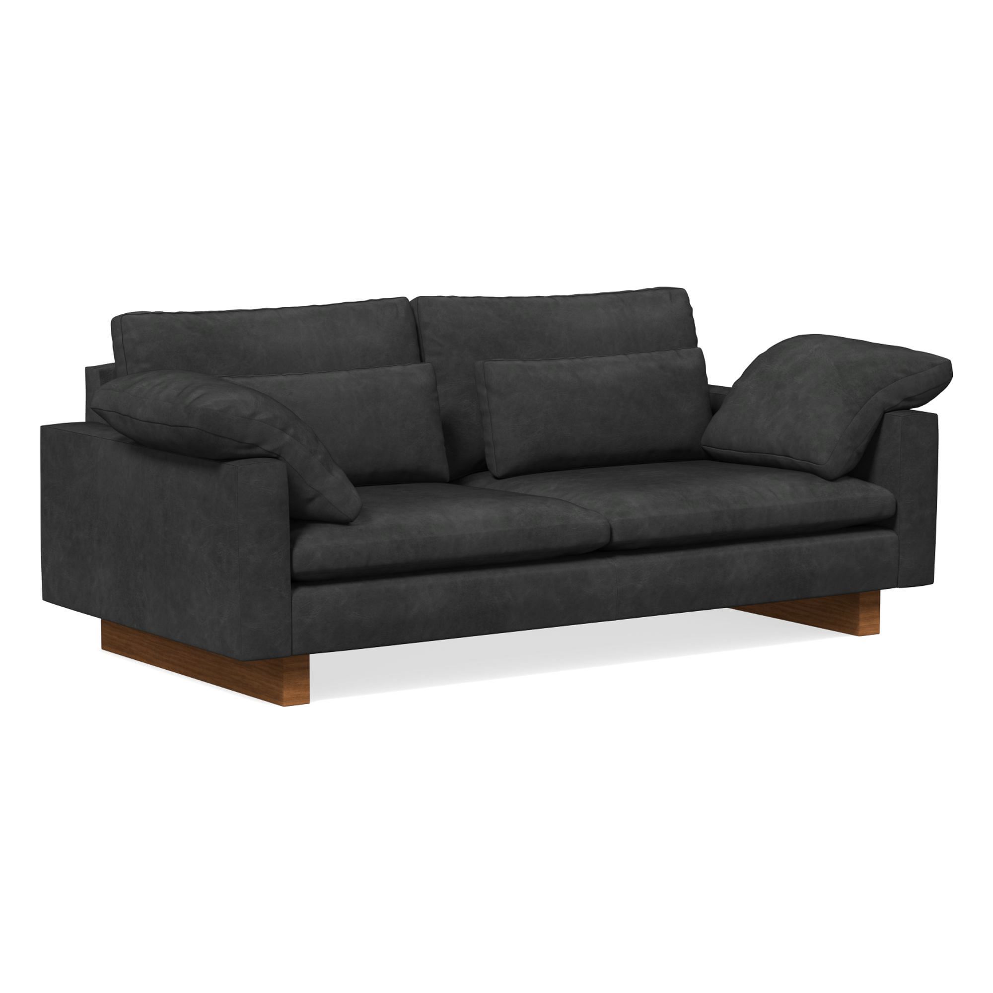 Harmony Leather Sofa (82") | West Elm