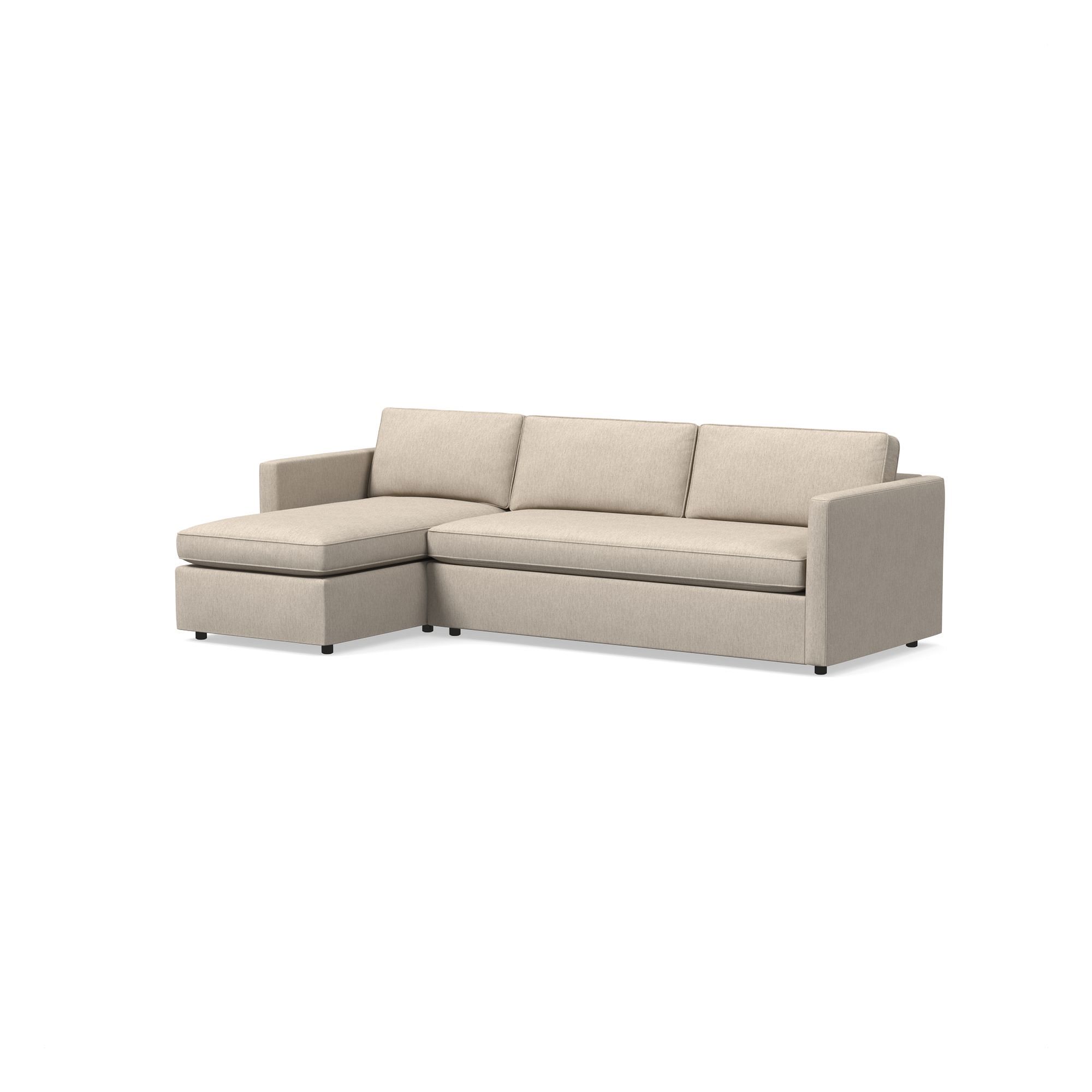 Harris 2 Piece Pop Up Sleeper Sectional With Storage | West Elm