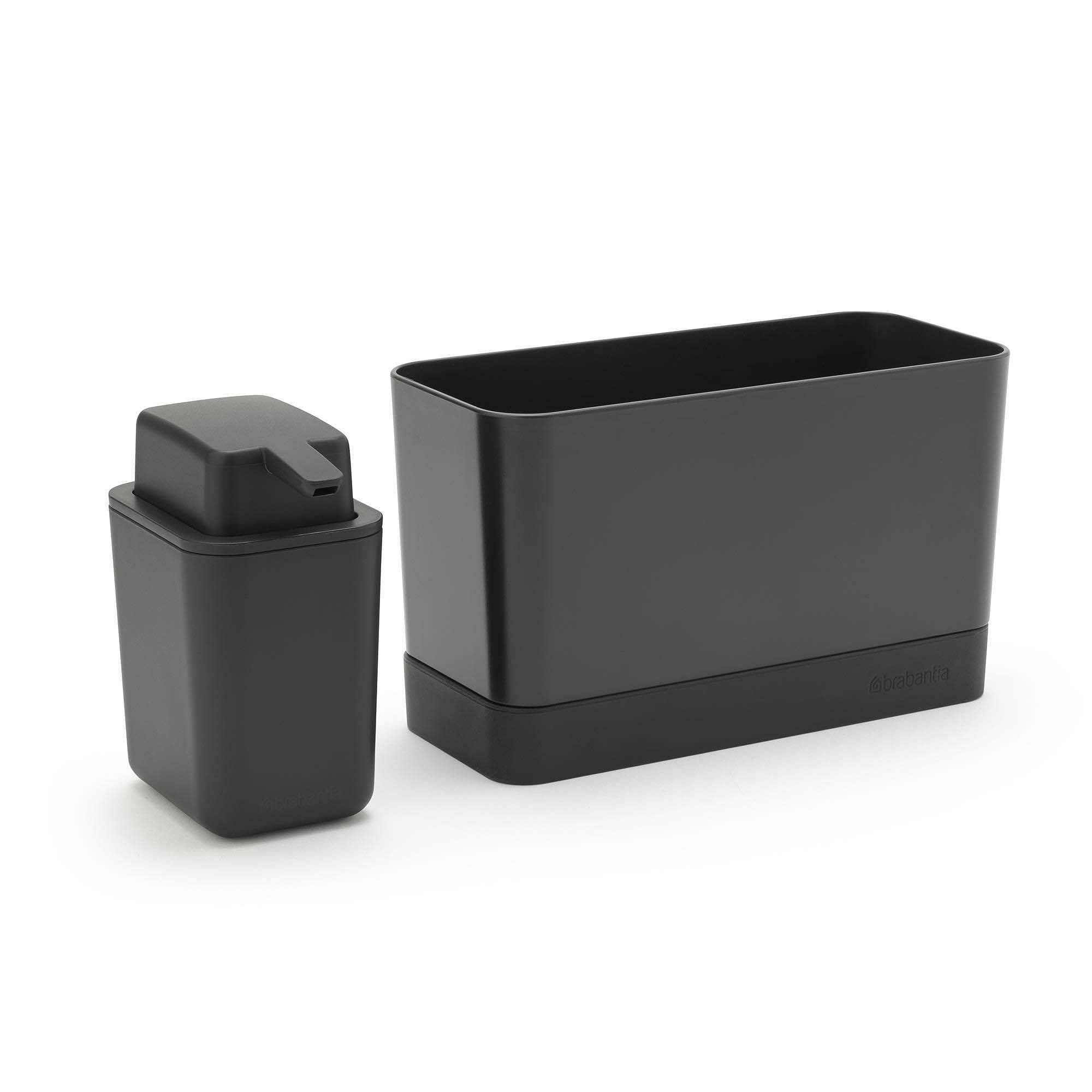 Brabantia Sink Organizer & Soap Dispenser Set | West Elm