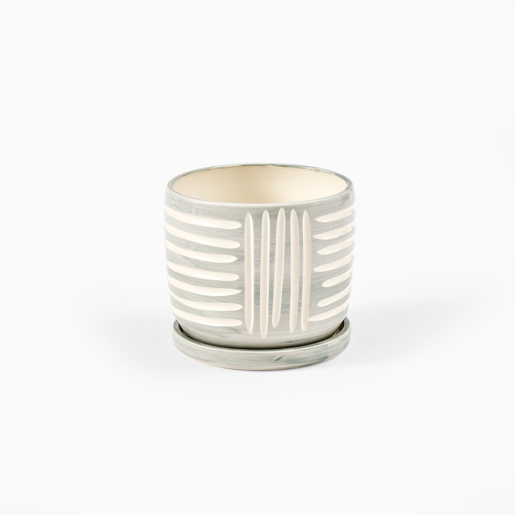 SampleHAUS Zulu Planter w/ Dish | West Elm