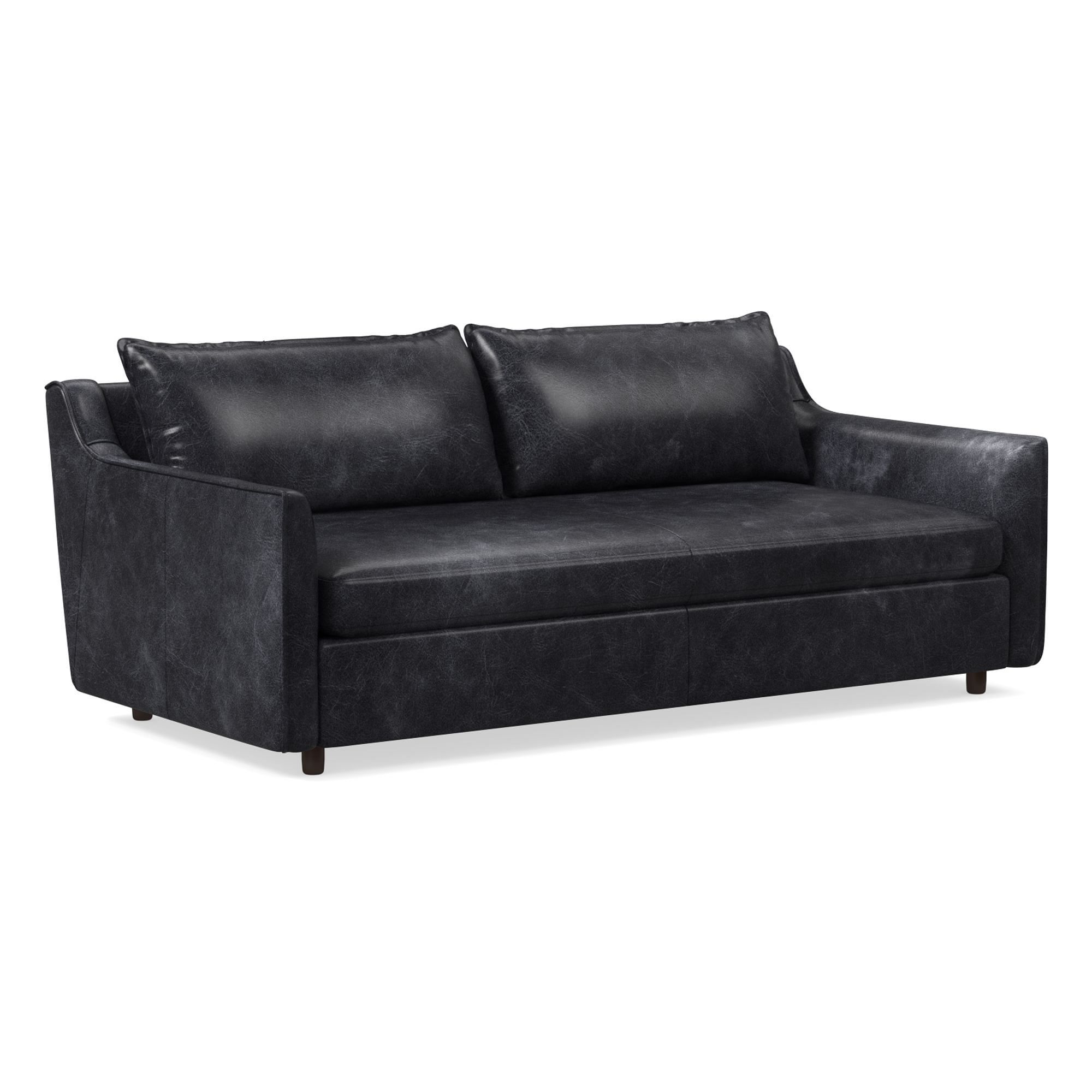 Easton Leather Sofa (75"–95") | West Elm