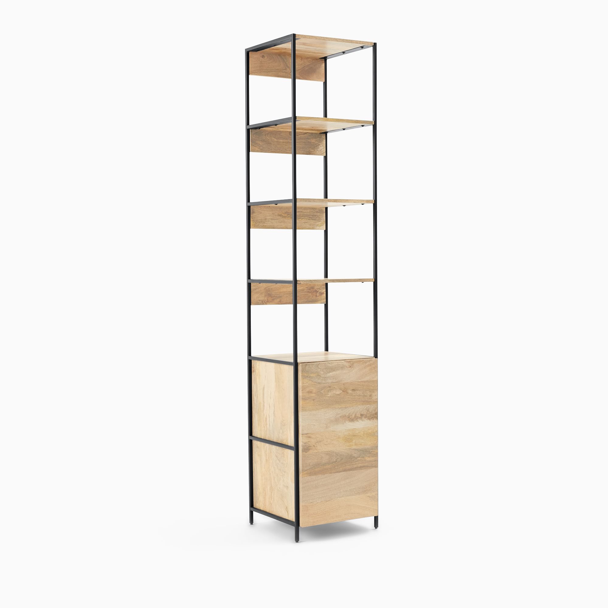 Industrial Modular Open & Closed Storage (17") | West Elm