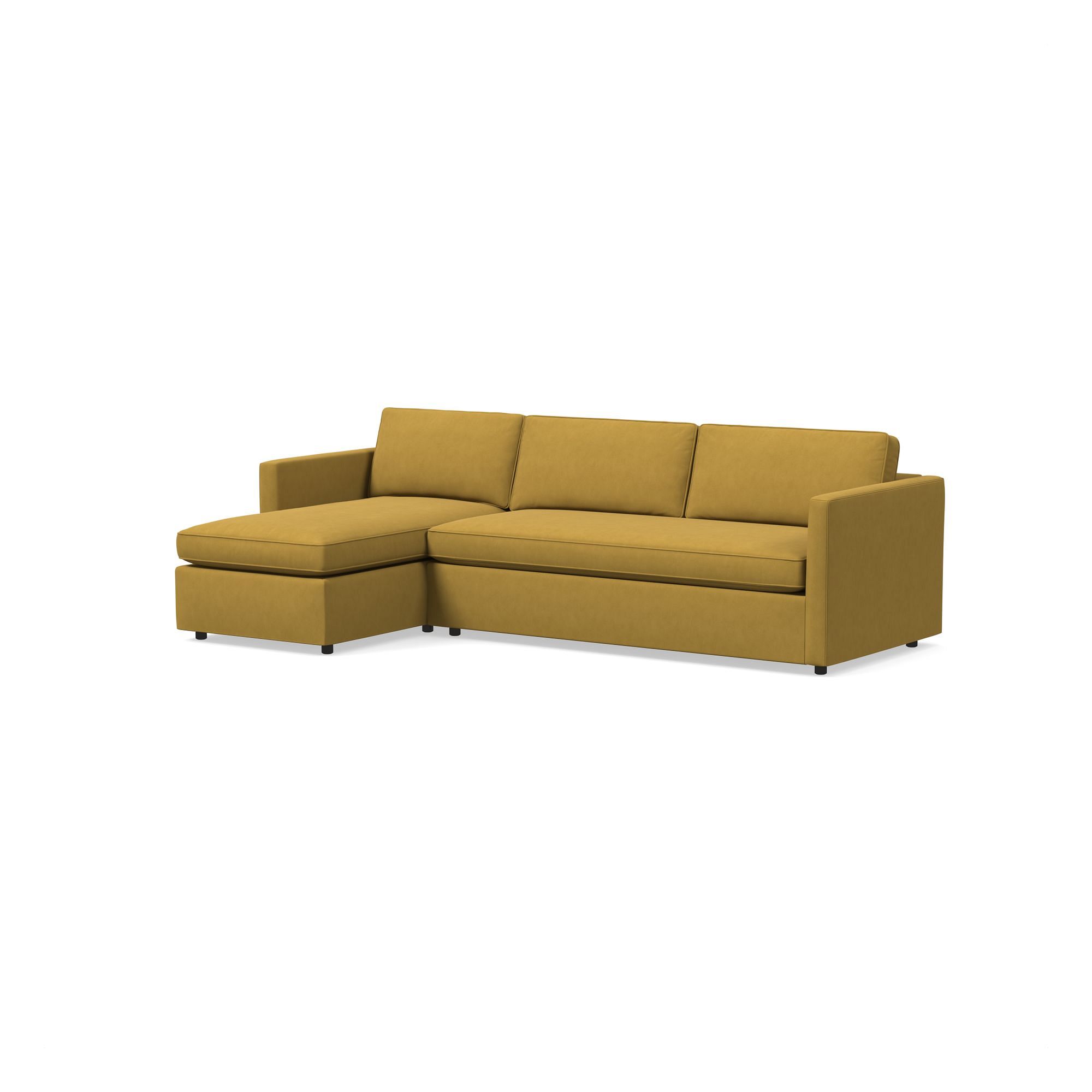 Harris 2 Piece Pop Up Sleeper Sectional With Storage | West Elm