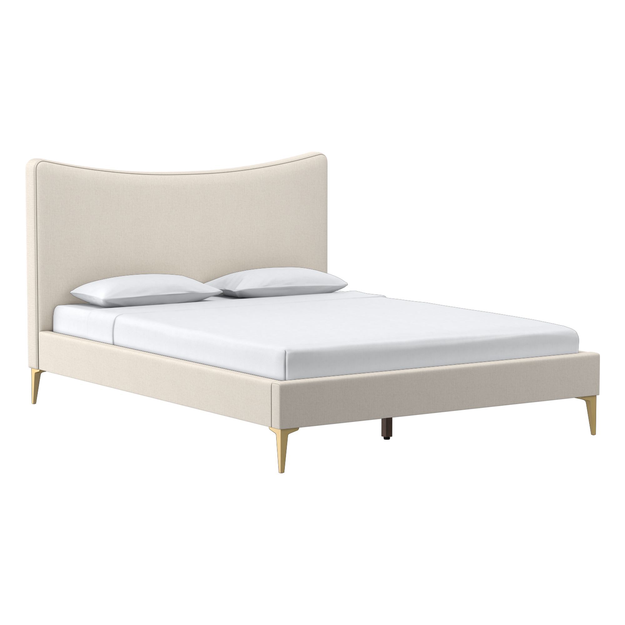 Myla Bed - Metal Legs | West Elm