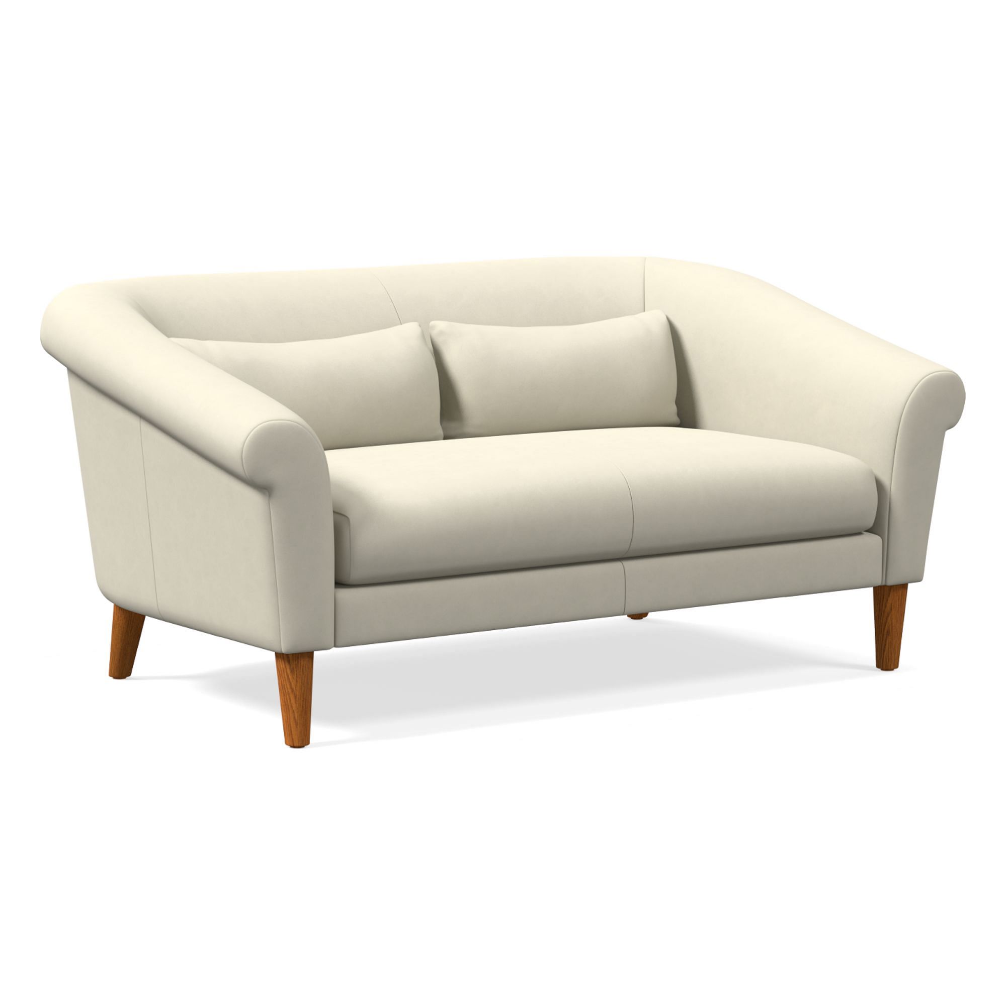 Parlor Leather Sofa (60"–82") | West Elm