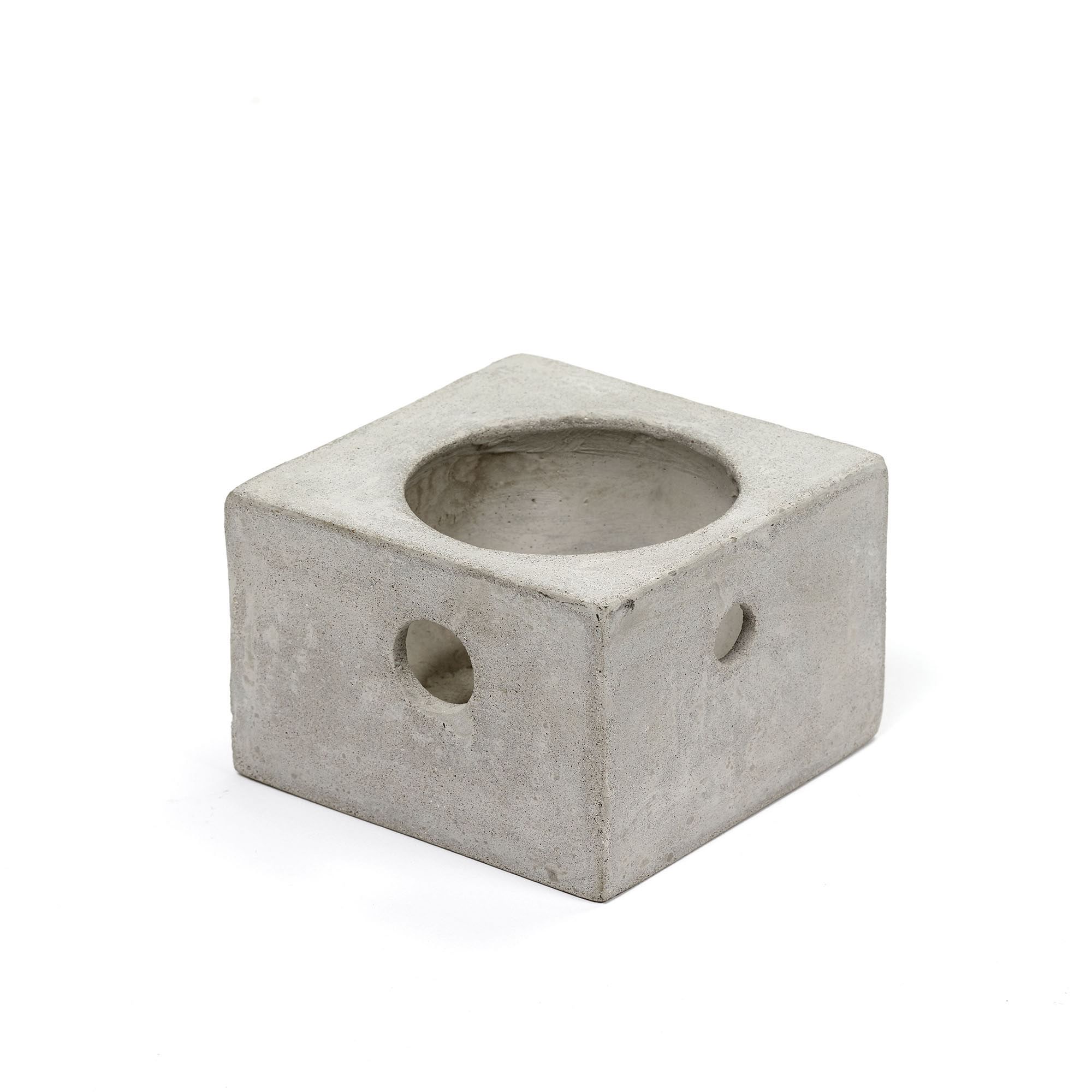 Serax Concrete Tealight Candle | West Elm