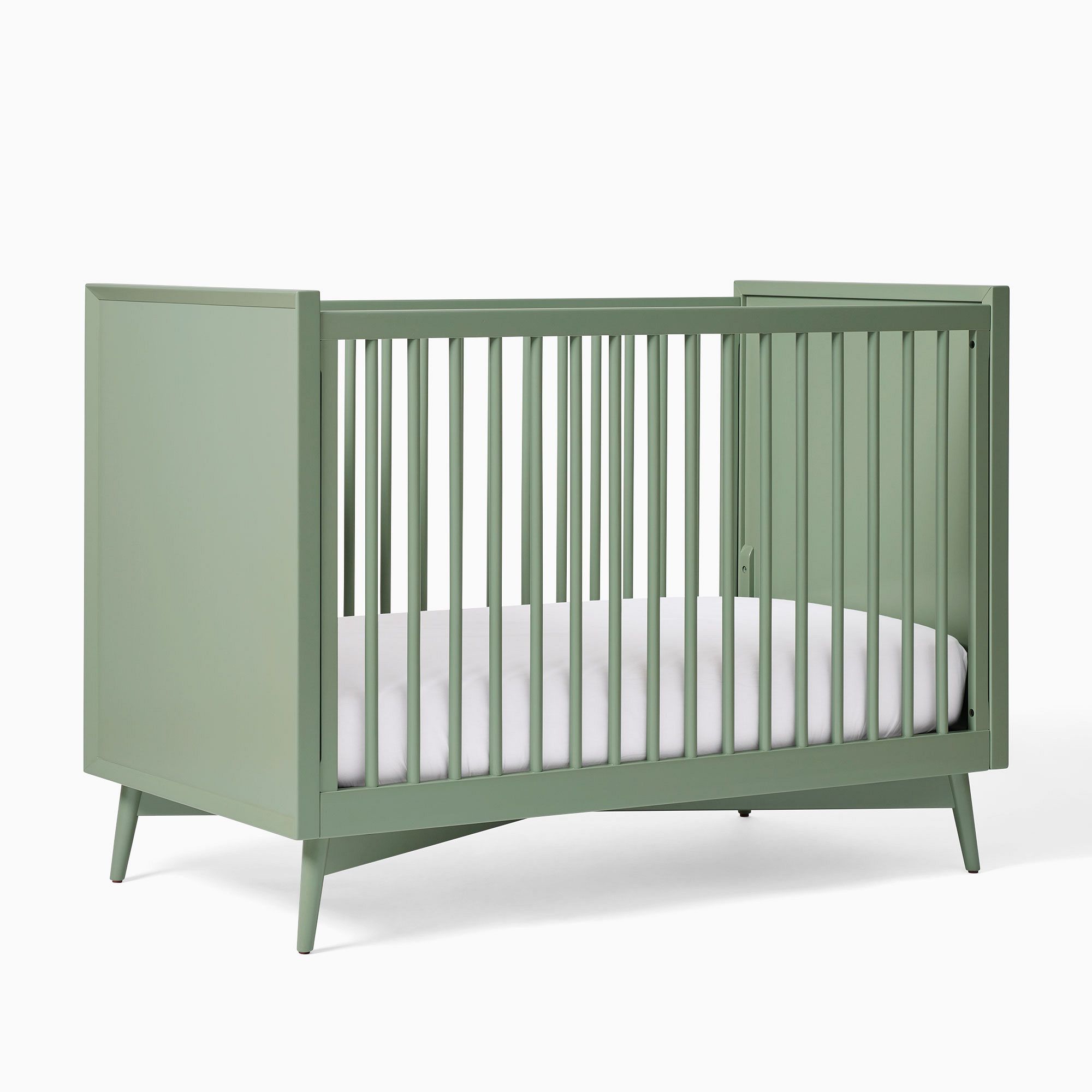 West Elm Mid Century Painted Convertible Crib West Elm Pike and Rose