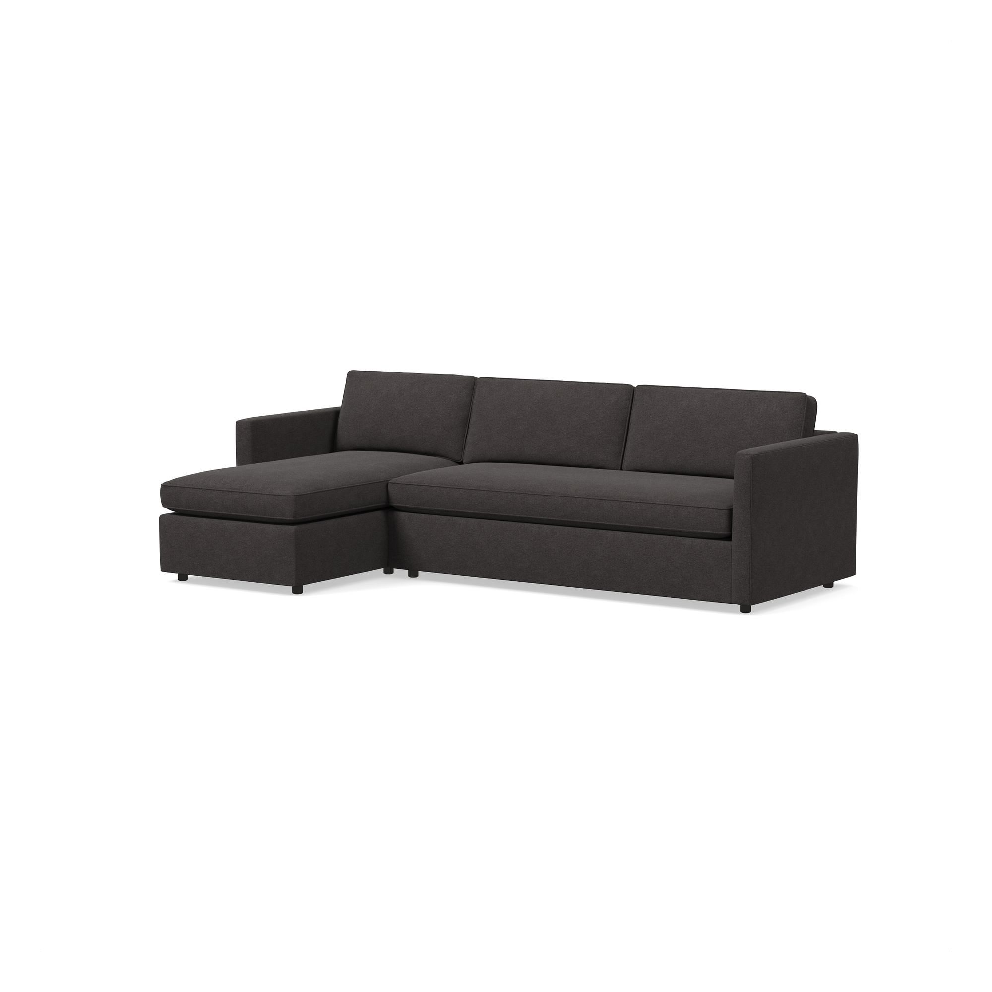 Harris 2 Piece Pop Up Sleeper Sectional With Storage | West Elm