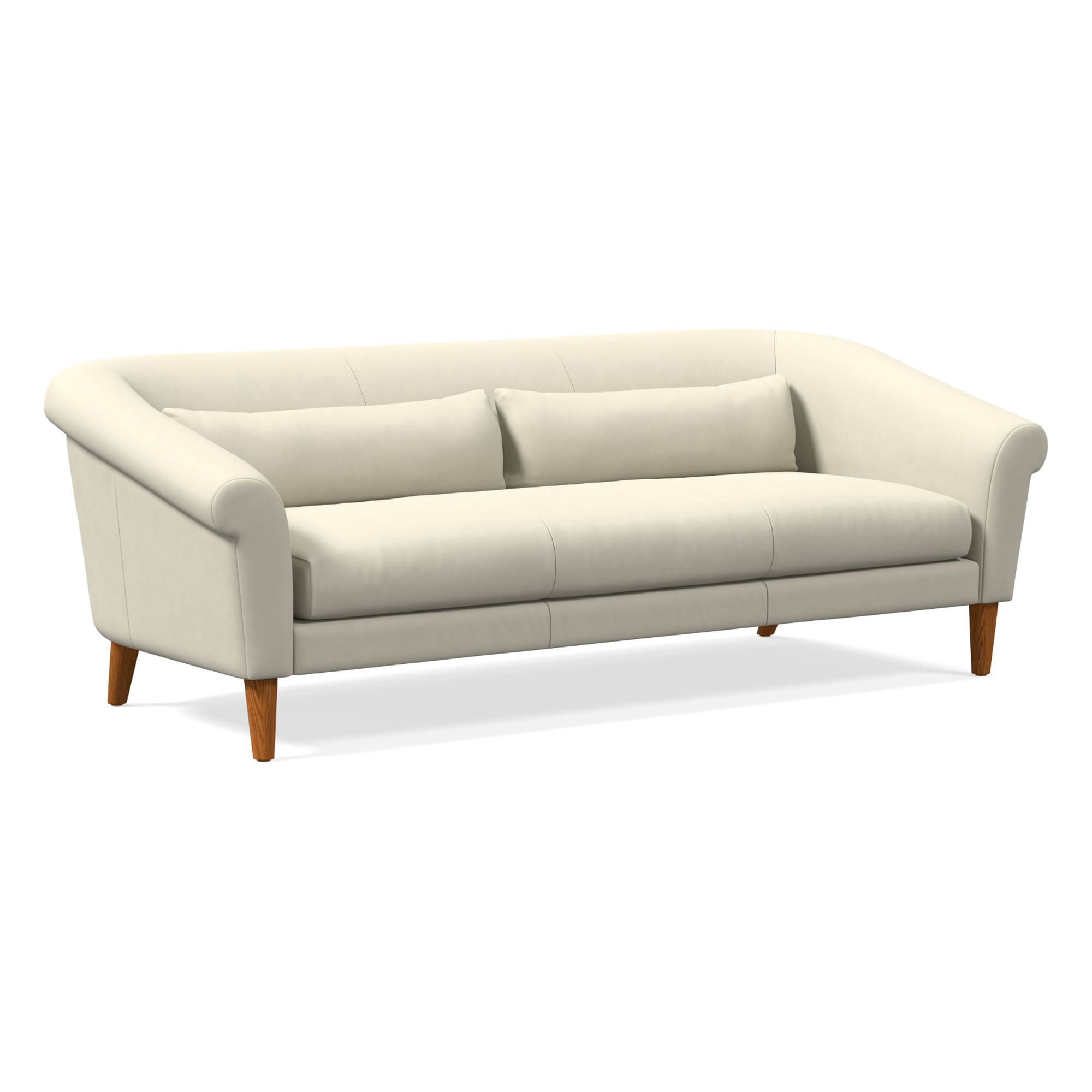 Parlor Leather Sofa (60"–82") | West Elm