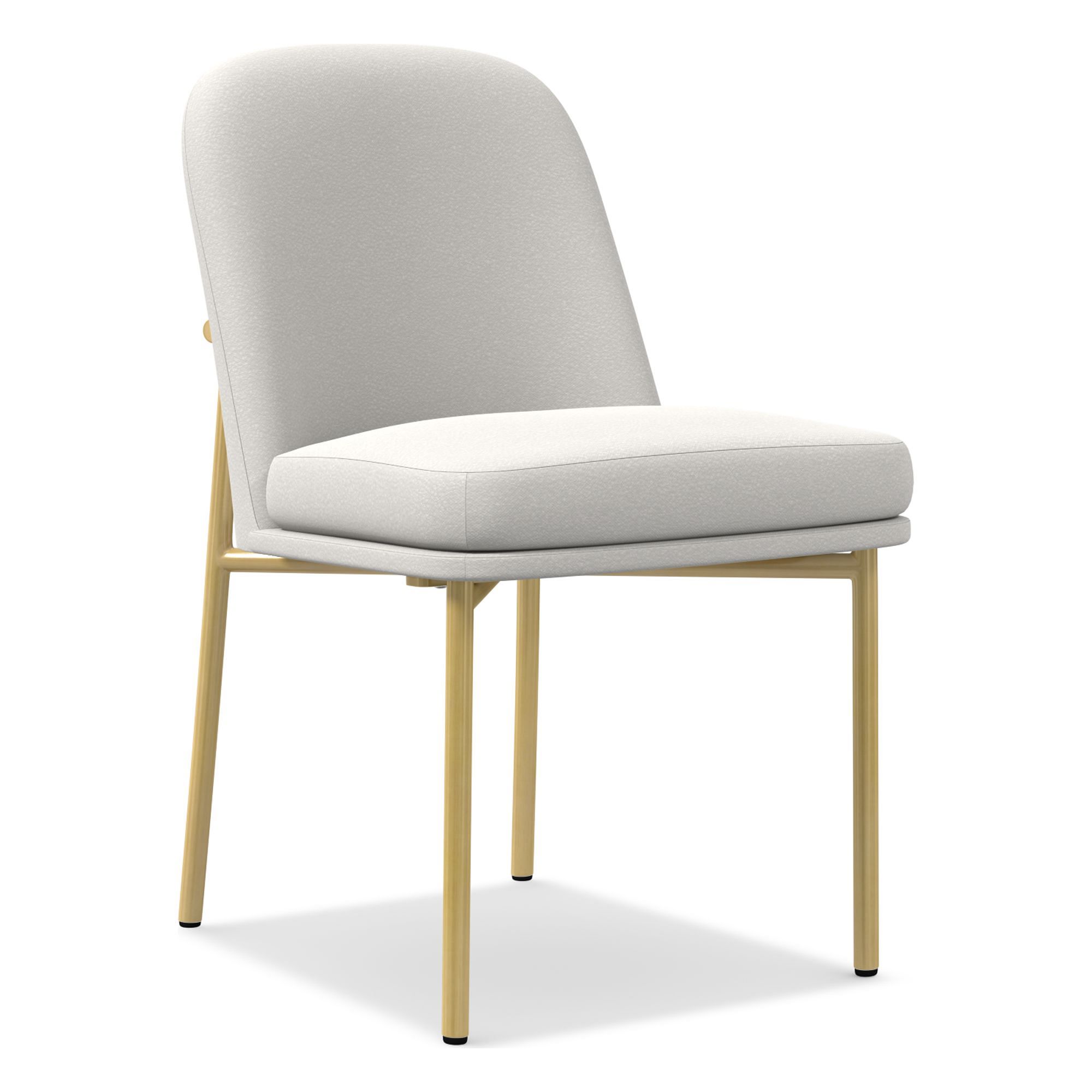 Jack Metal Frame Leather Dining Chair | West Elm