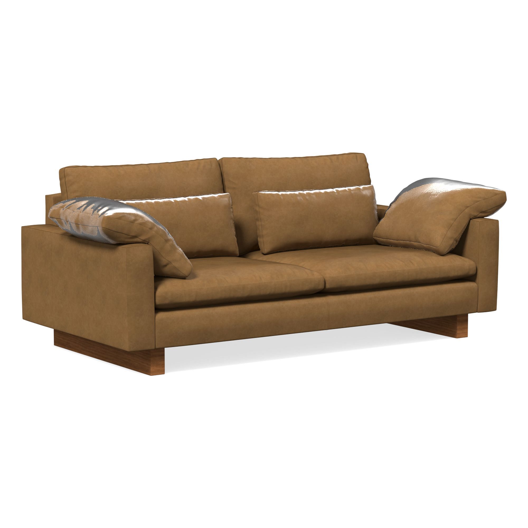 Harmony Leather Sofa (82") | West Elm