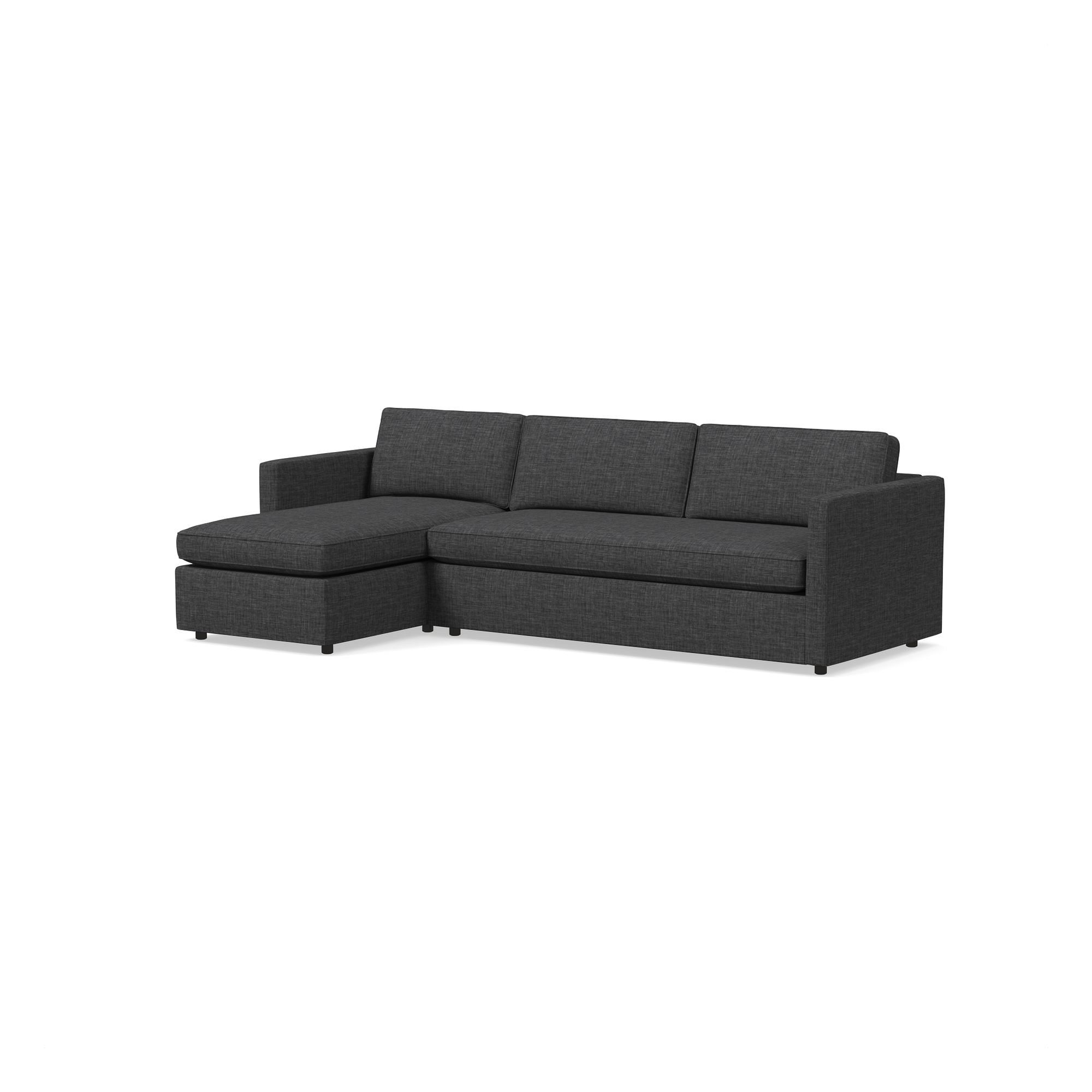 Harris 2 Piece Pop Up Sleeper Sectional With Storage | West Elm