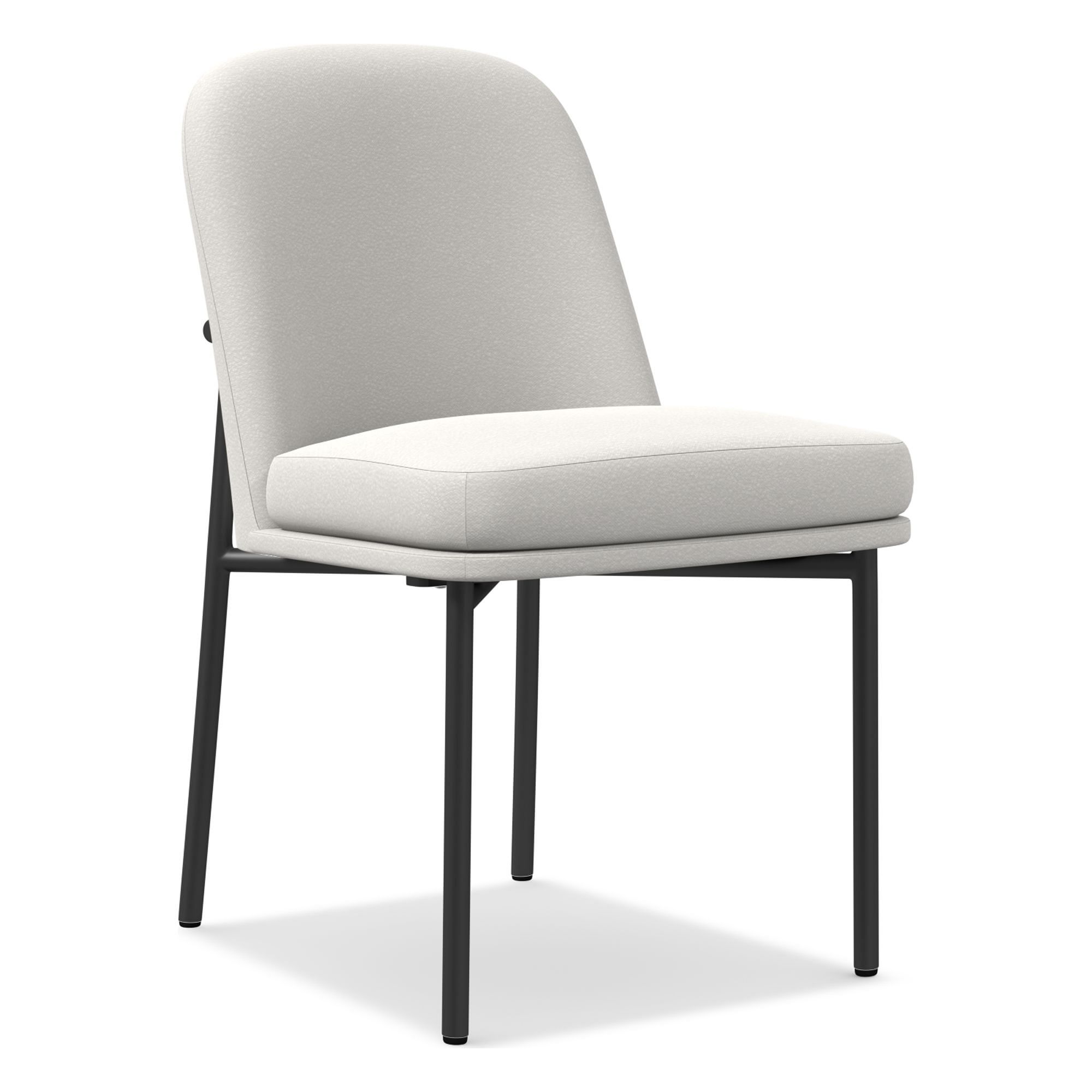 Jack Metal Frame Leather Dining Chair | West Elm