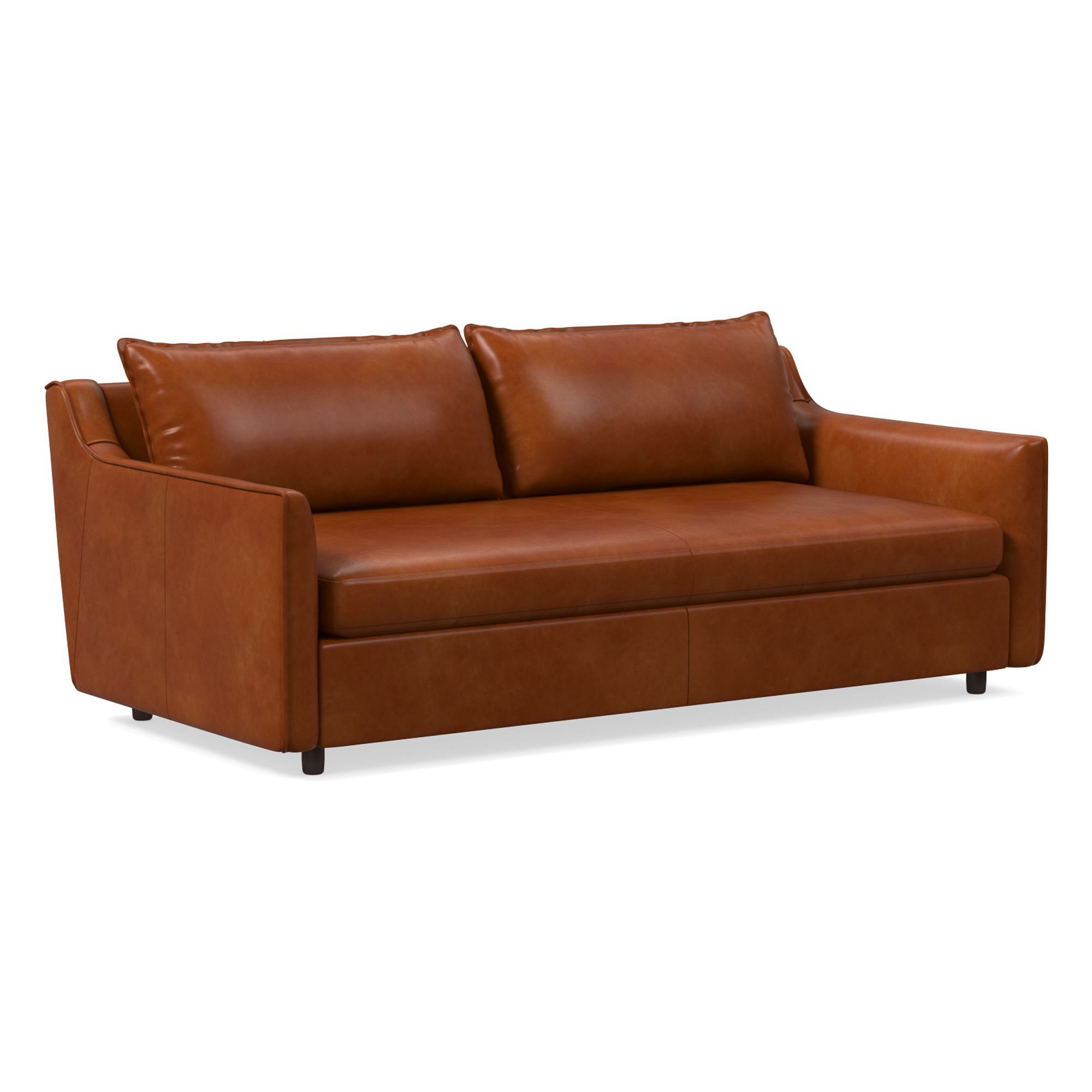 Easton Leather Sofa (75"–95") | West Elm