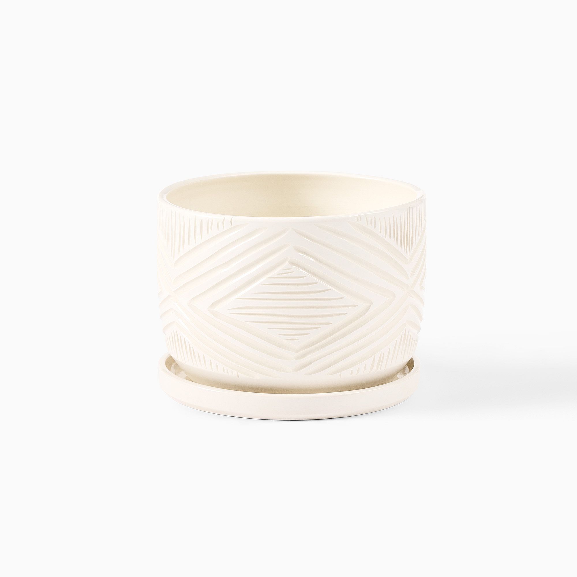 SampleHAUS Zulu Planter w/ Dish | West Elm