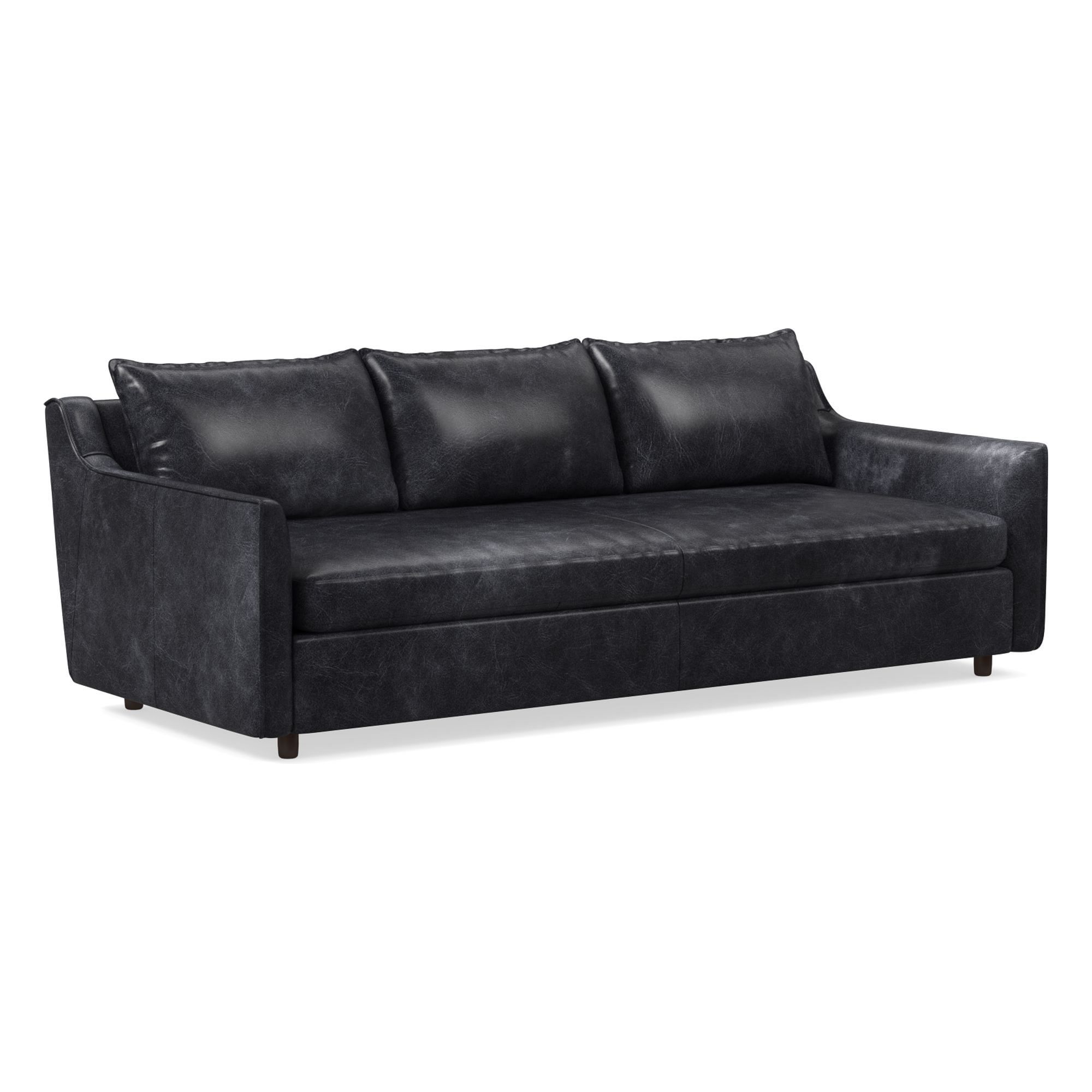 Easton Leather Sofa (75"–95") | West Elm