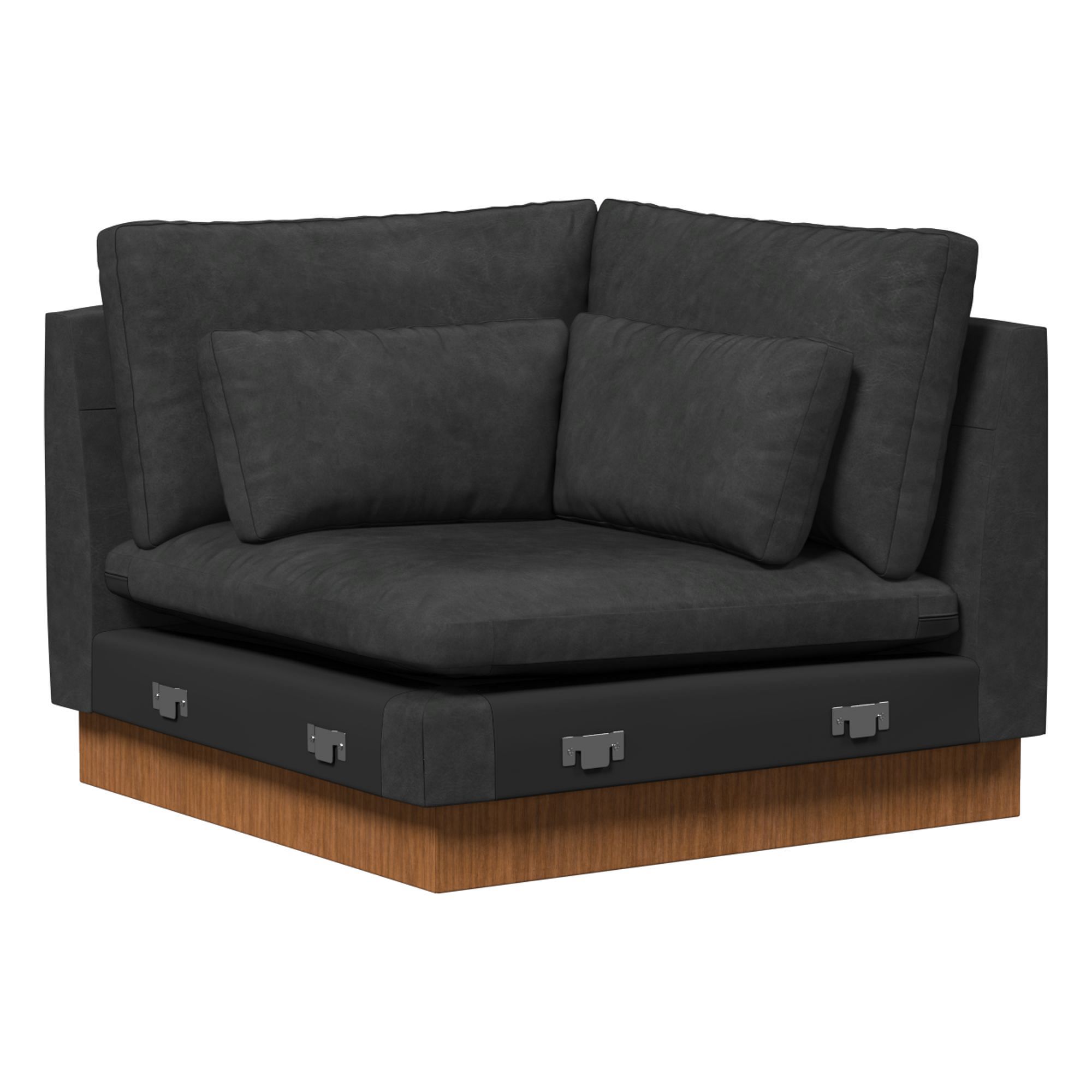 Build Your Own - Harmony Leather Sectional | West Elm