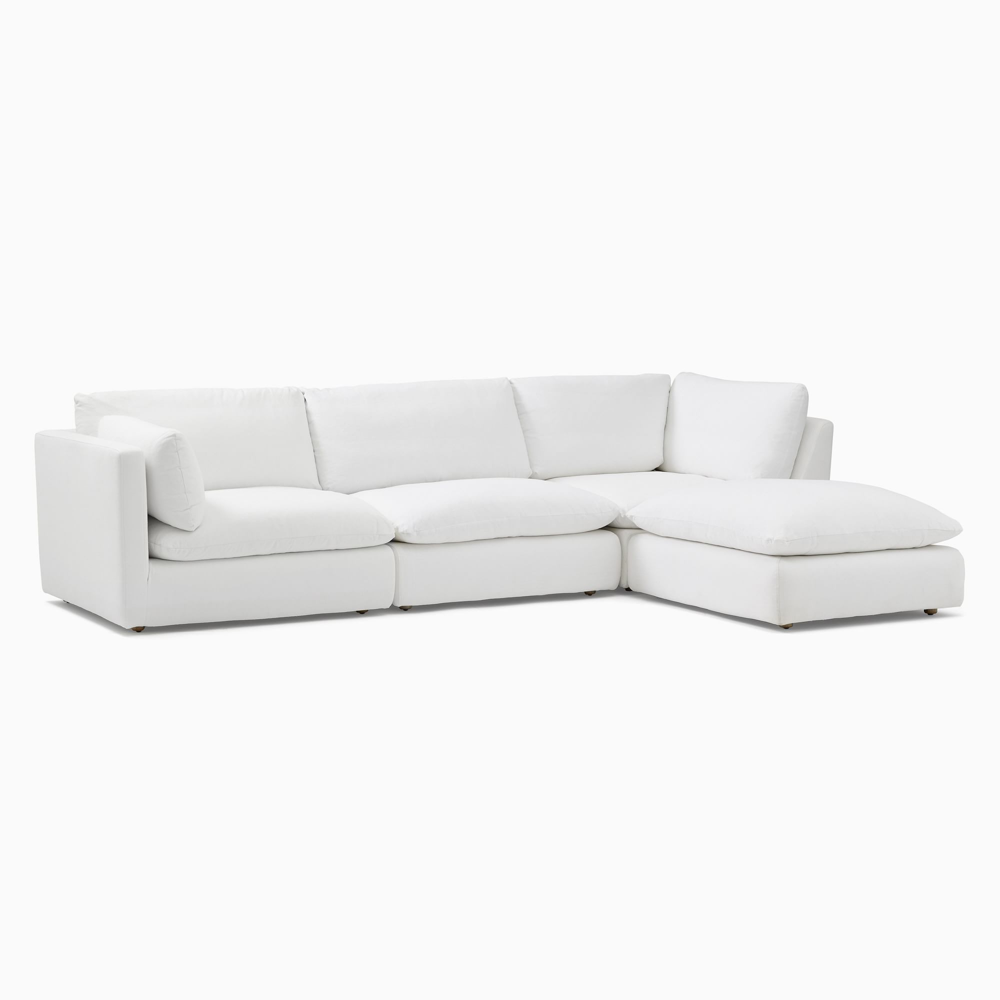 Hampton Piece Chaise Sectional | Sofa With West Elm