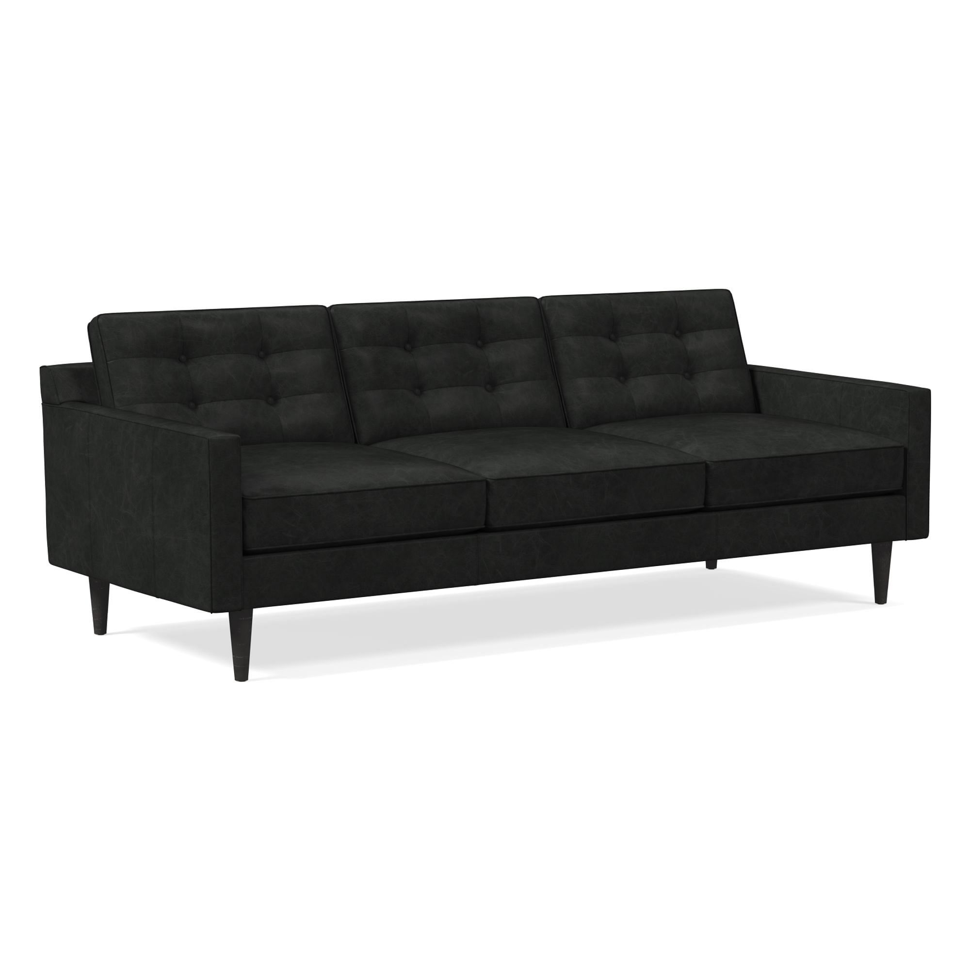 Dalton Leather Sofa (82"–92") | West Elm