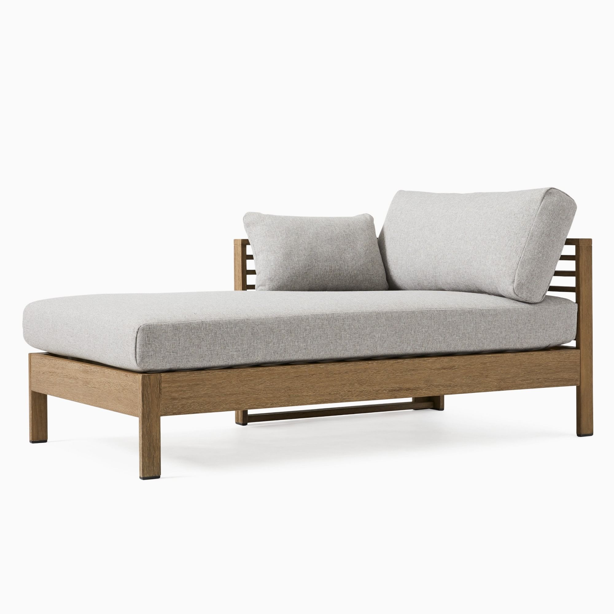 Build Your Own - Santa Fe Slatted Outdoor Sectional | West Elm