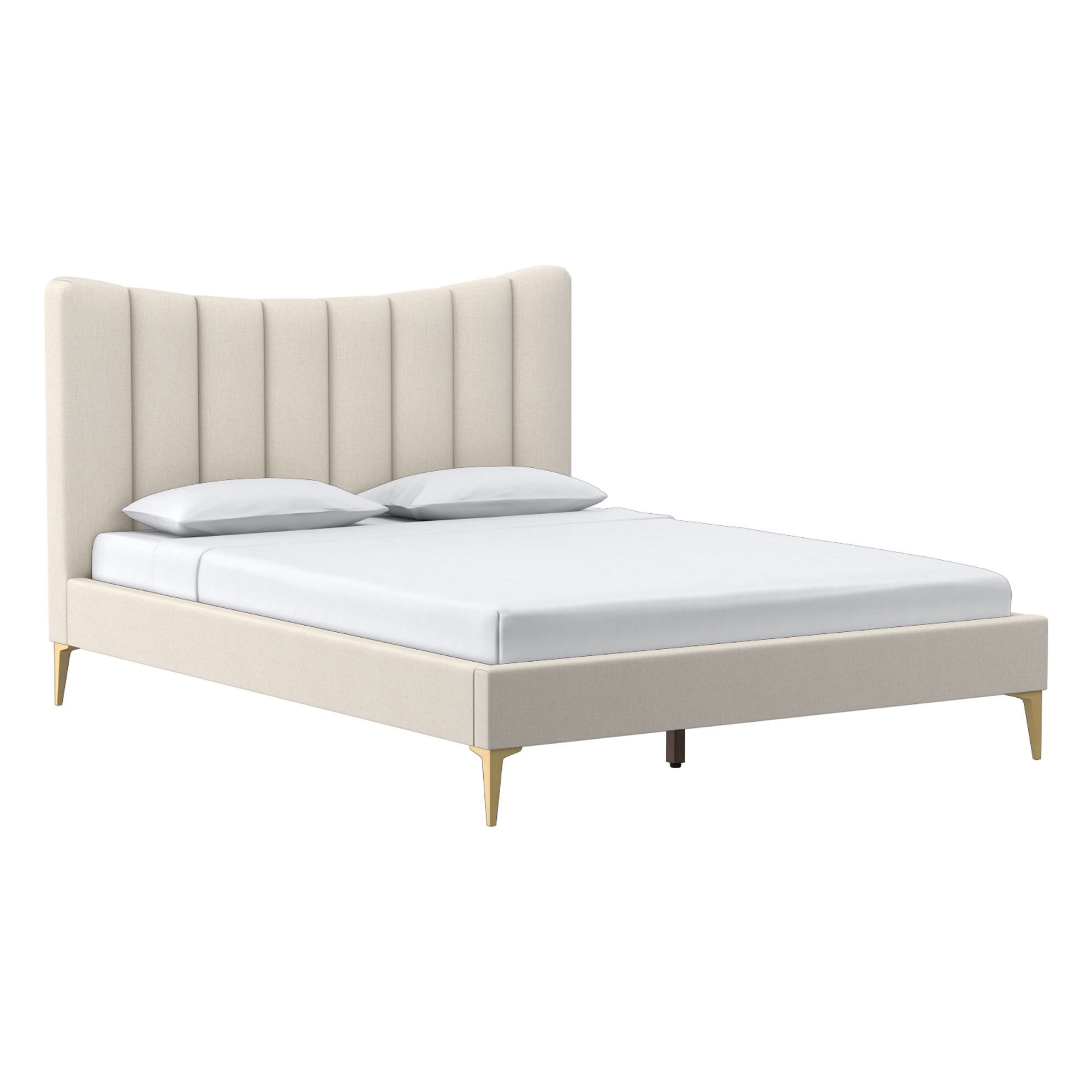 Myla Bed - Metal Legs | West Elm