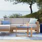 Video 1 for Portside Outdoor 5-Piece U-Shaped Sectional (129&quot;)