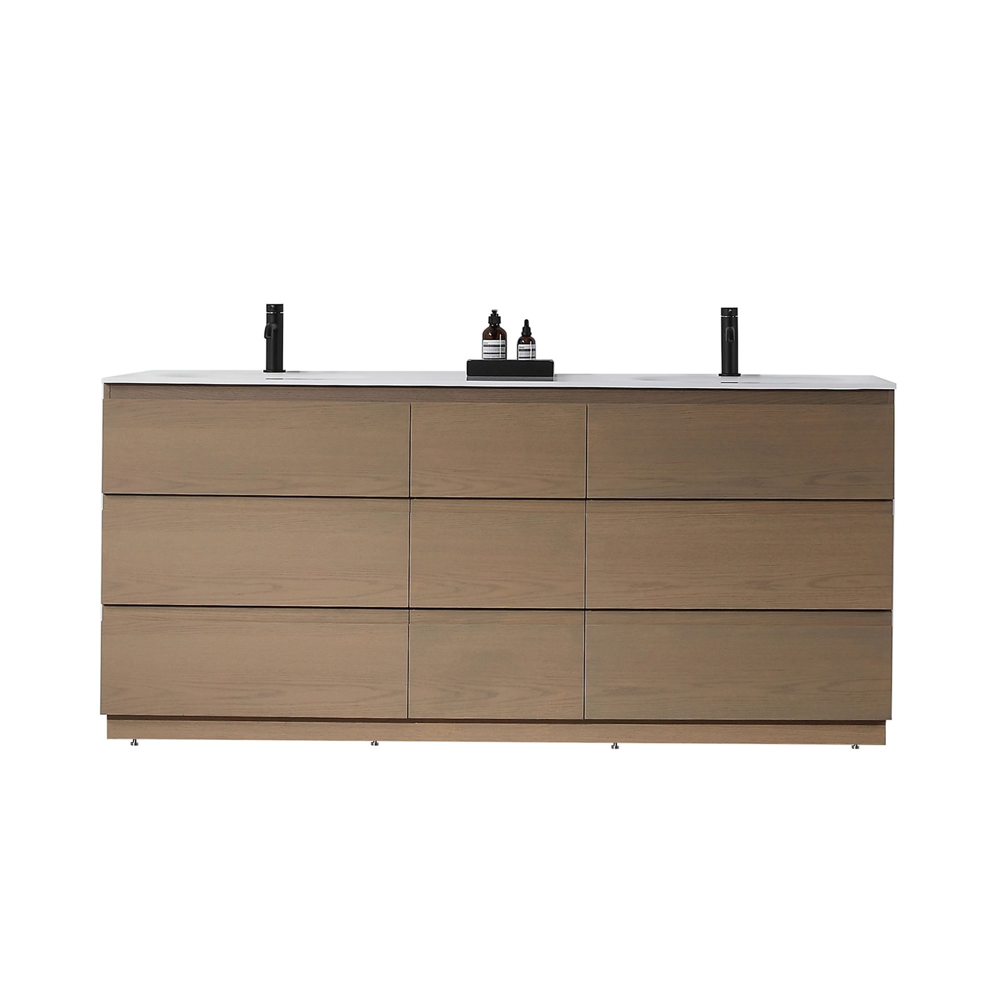 Oakley Double Bathroom Vanity (72") | West Elm