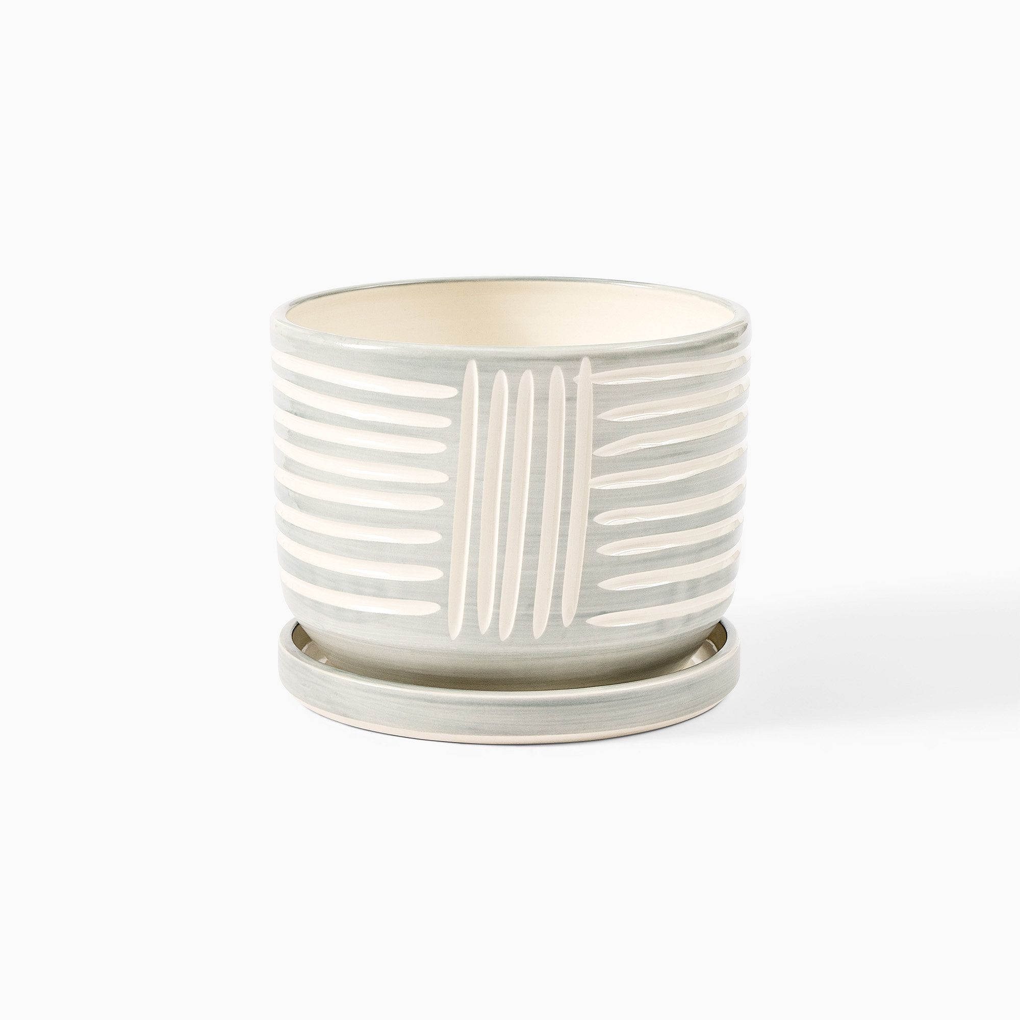 SampleHAUS Zulu Planter w/ Dish | West Elm