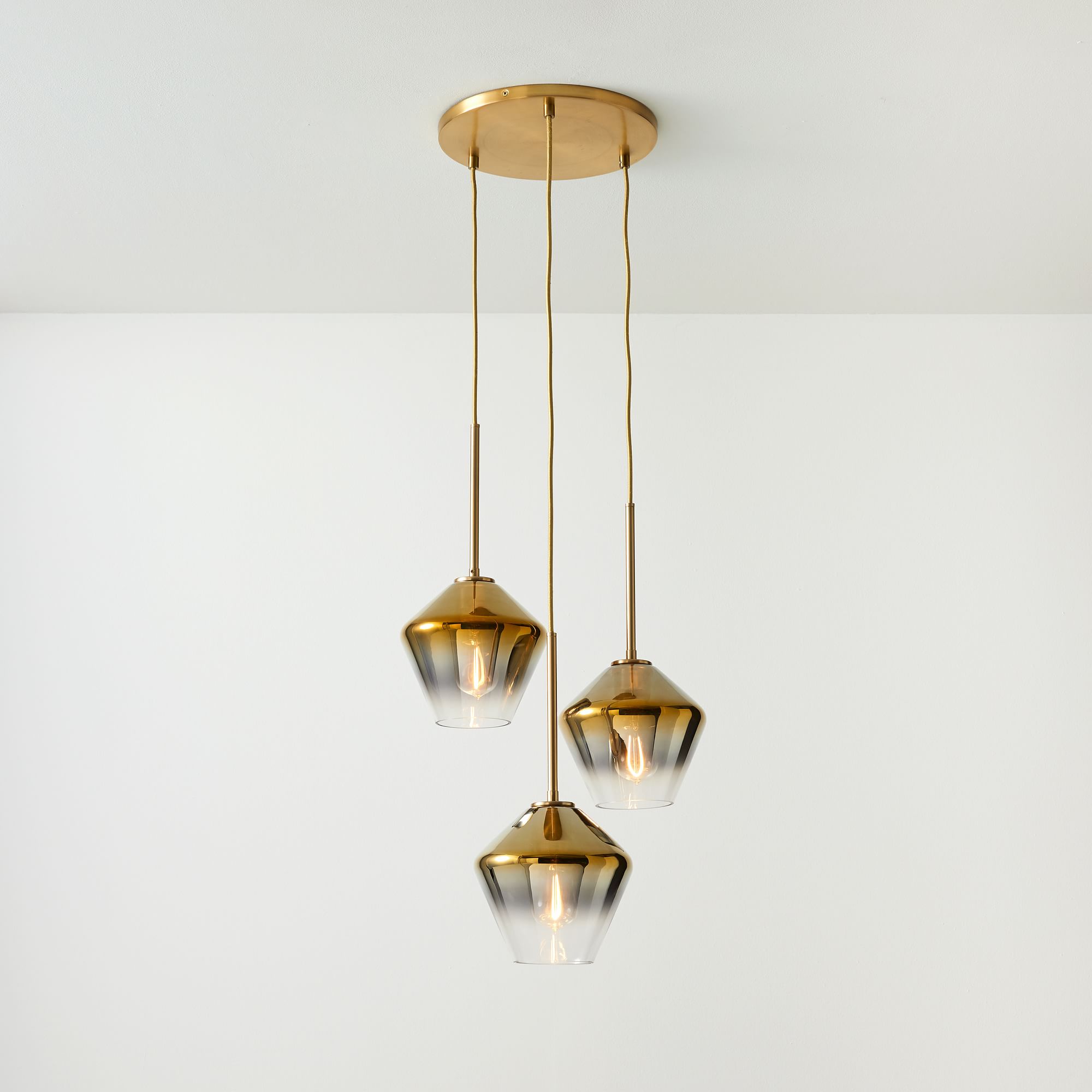 Sculptural -Light Geo Chandelier | West Elm