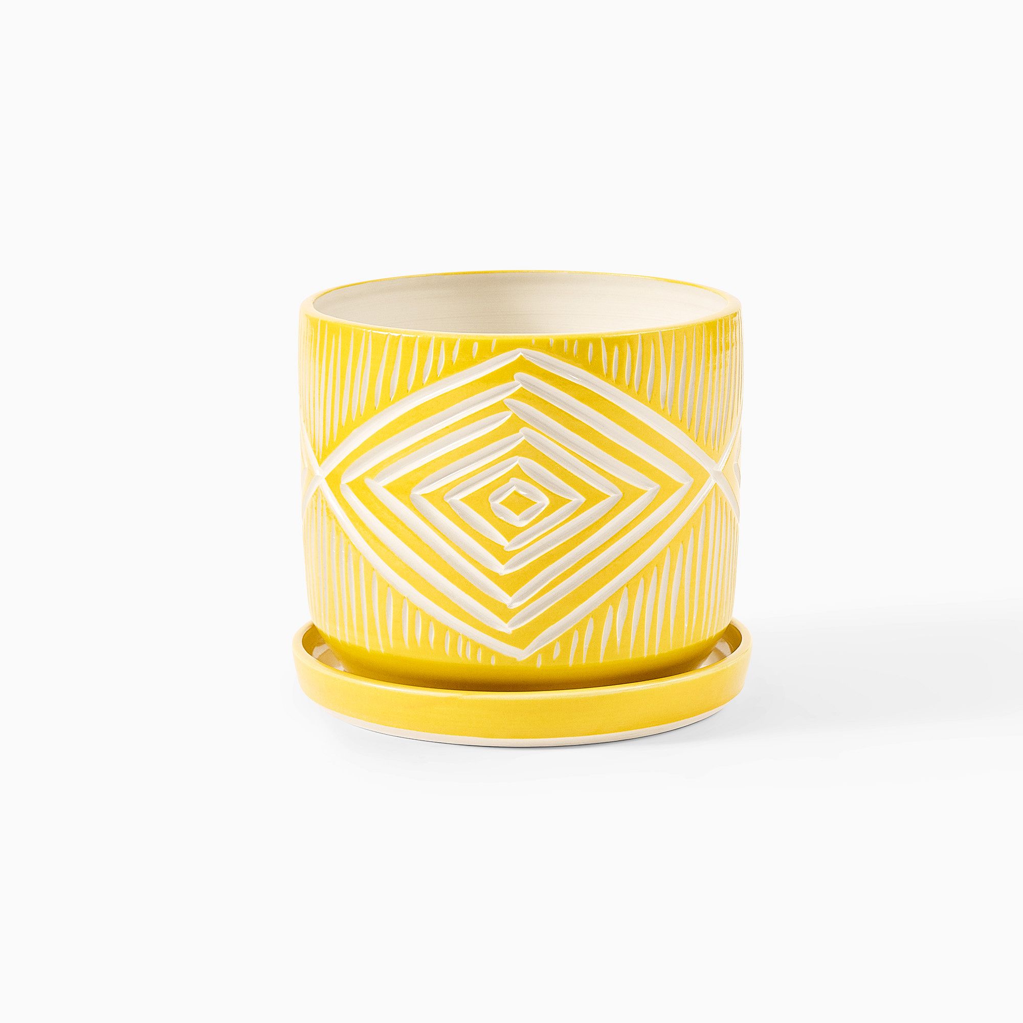 SampleHAUS Zulu Planter w/ Dish | West Elm