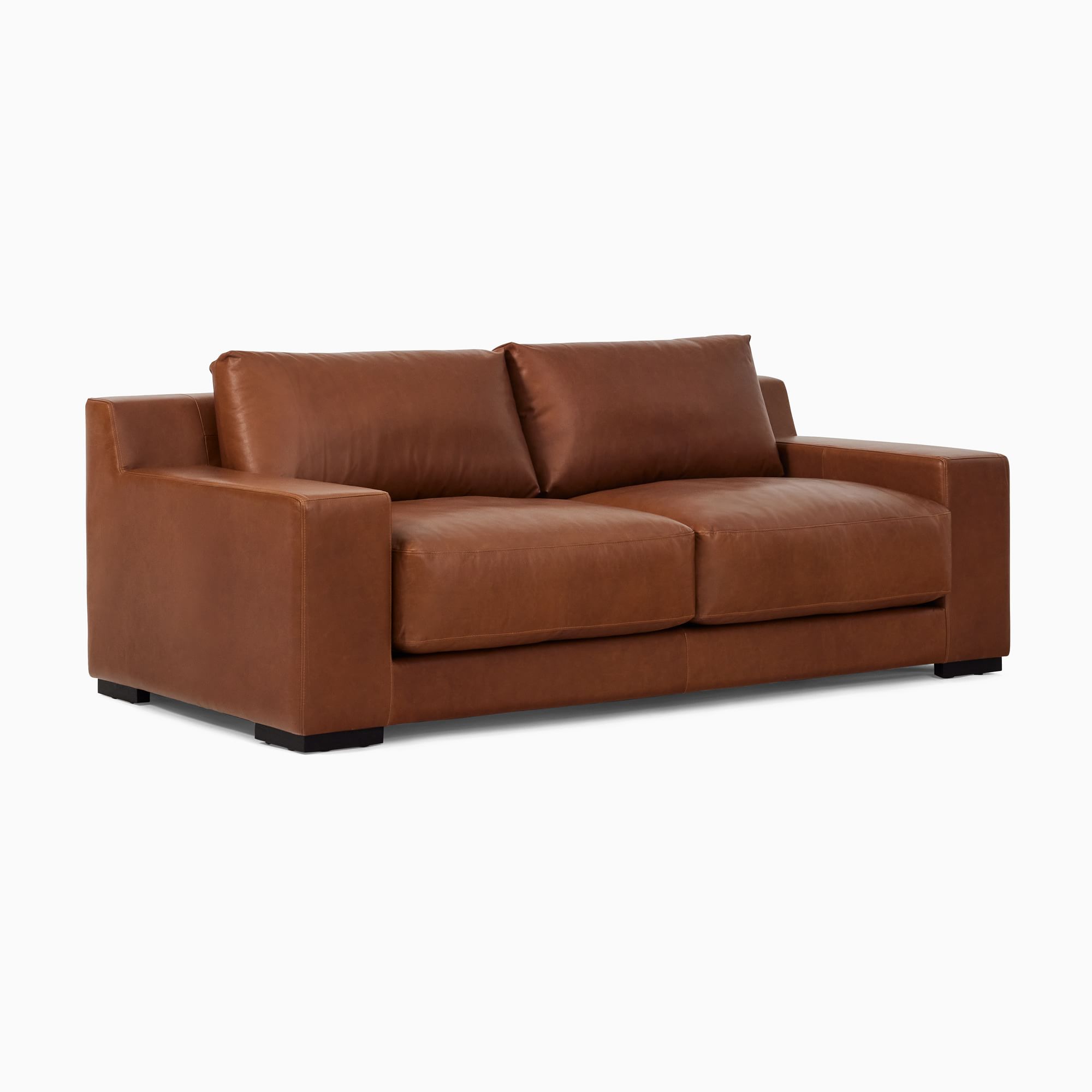 Dalton Leather Sofa (82"–92") | West Elm