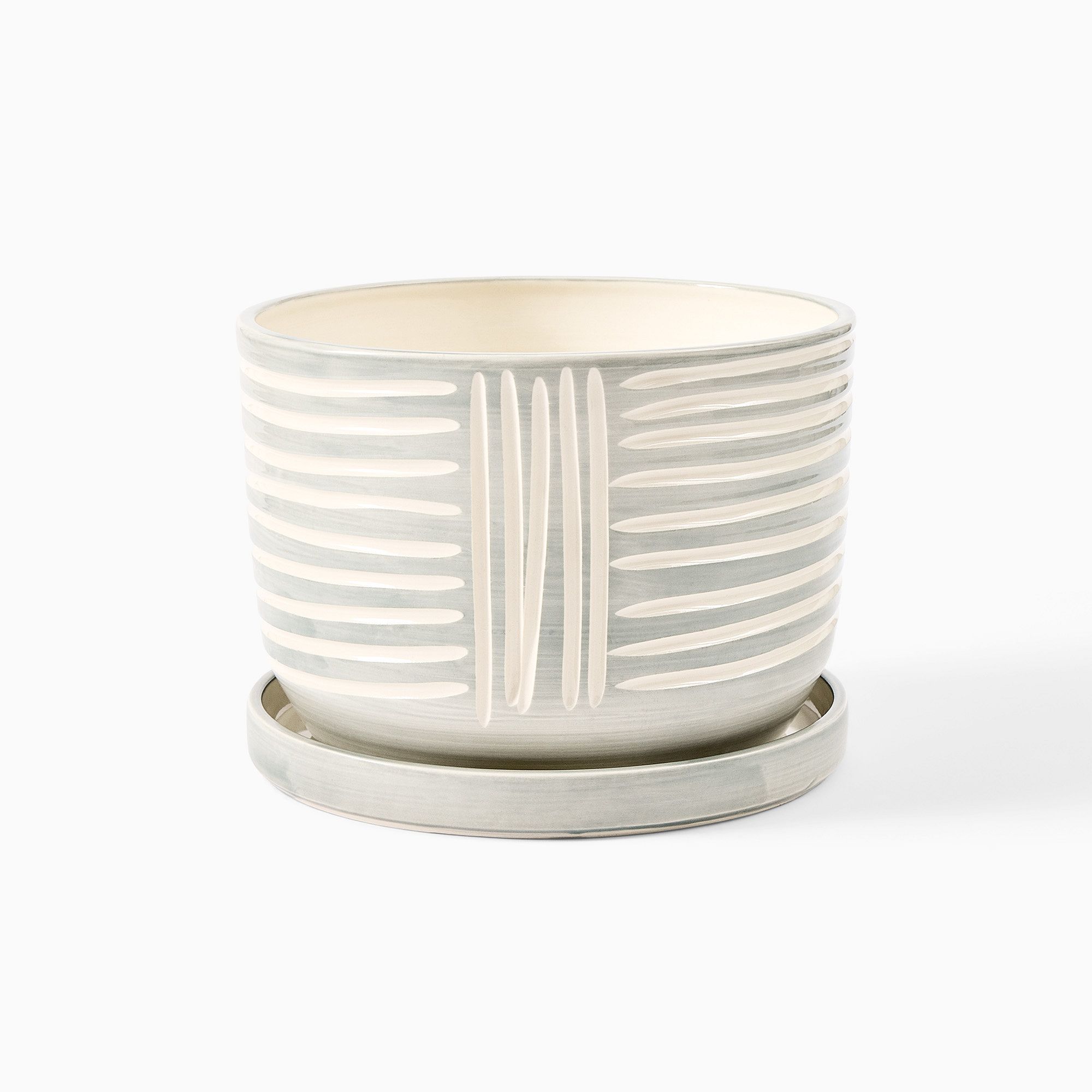 SampleHAUS Zulu Planter w/ Dish | West Elm