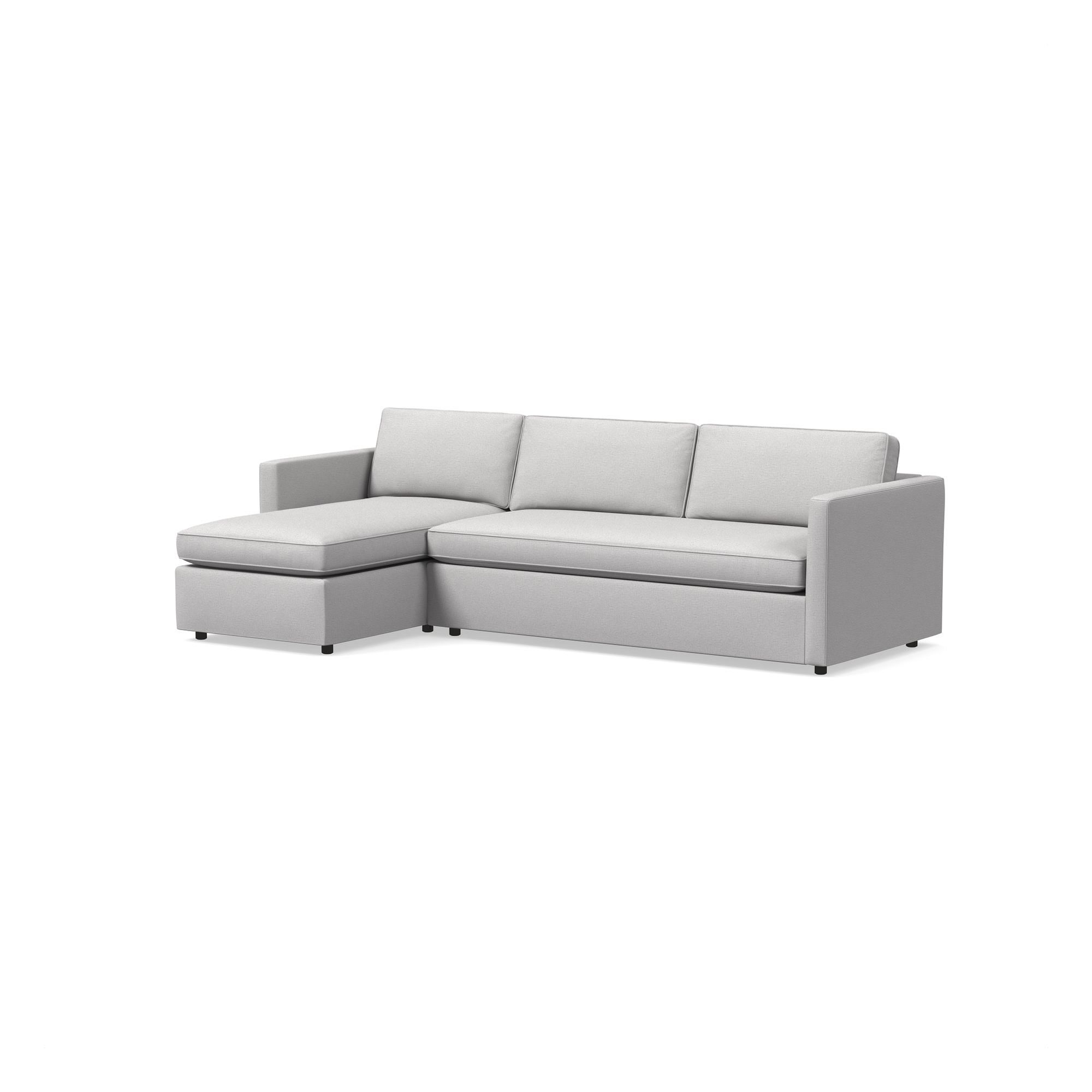 Harris 2 Piece Pop Up Sleeper Sectional With Storage | West Elm