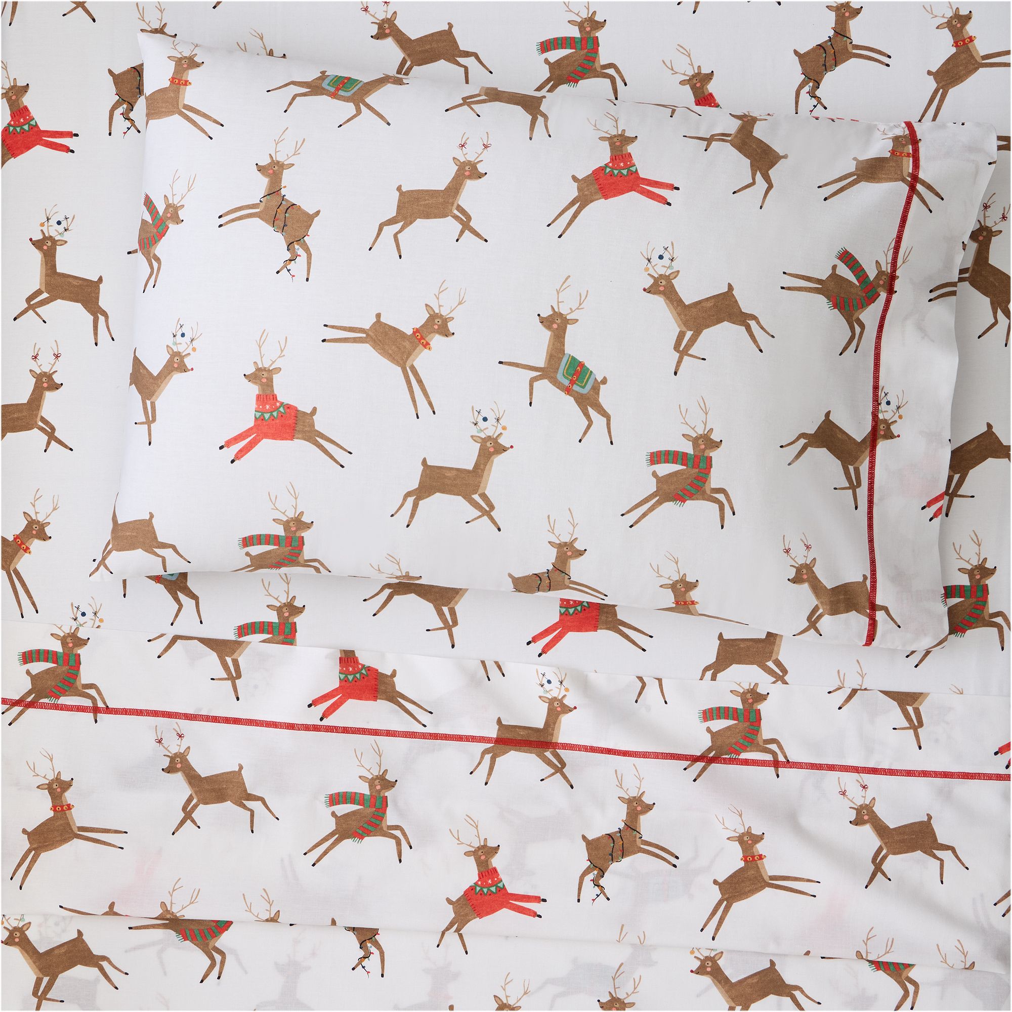 Reindeer Friends Sheet Set | West Elm