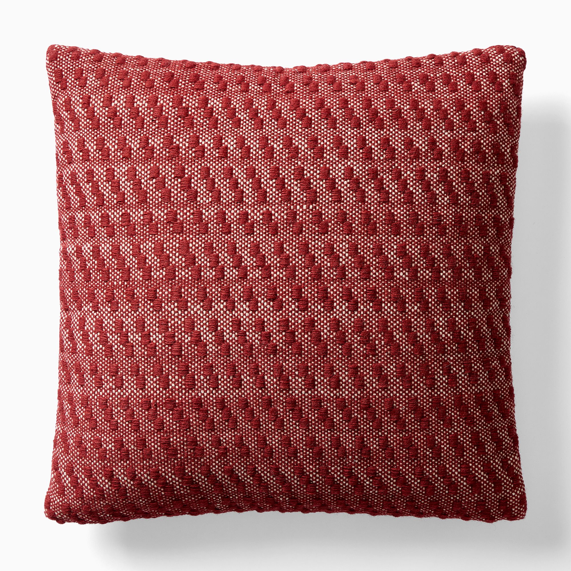 Textured Checker Pillow Cover | West Elm