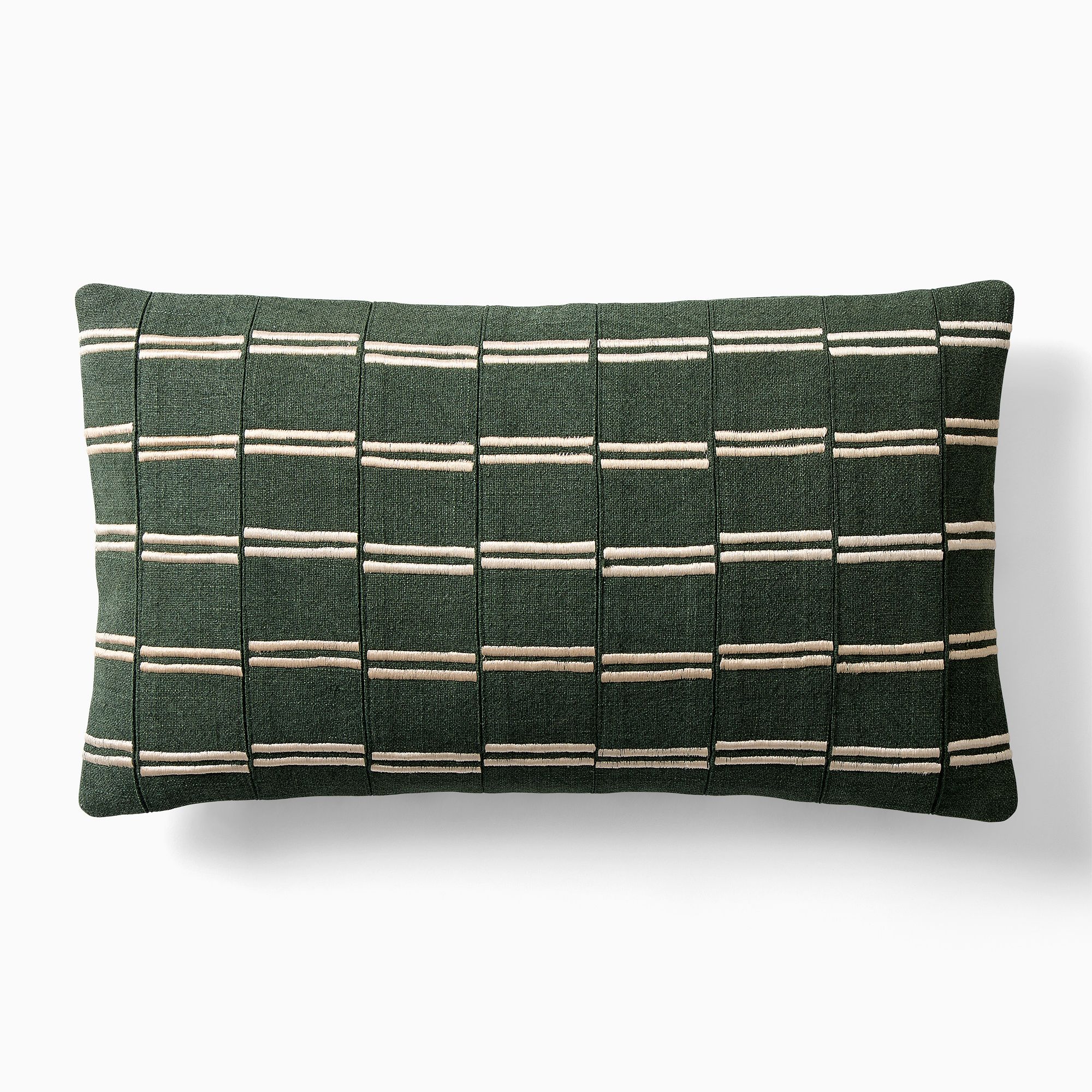 Pieced Offset Stripe Pillow Cover | West Elm