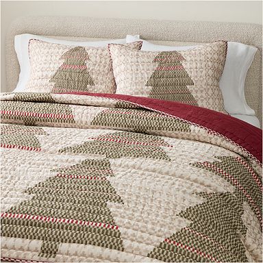 Fair Isle Tree Quilt & Shams